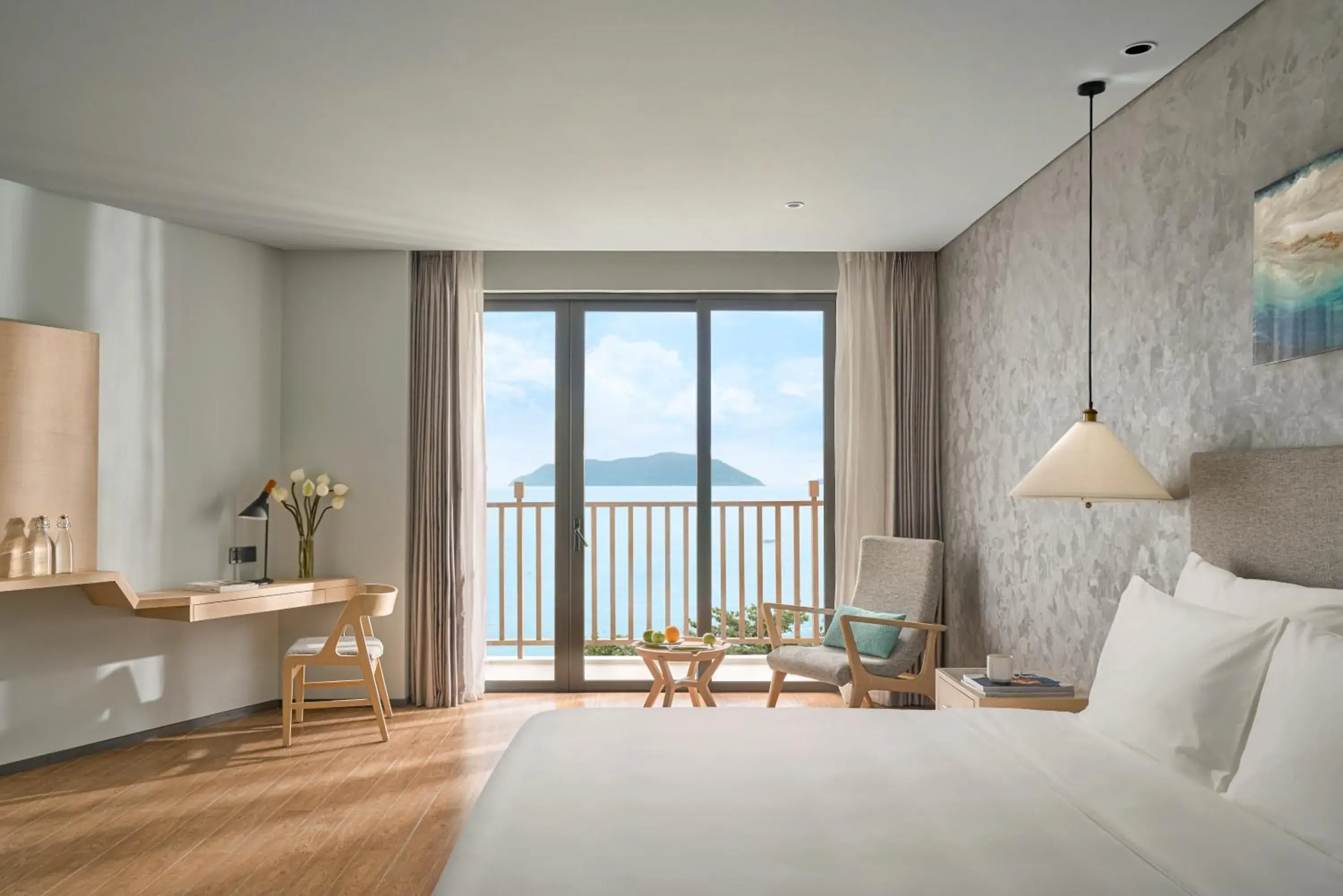 Premium Double Room with Balcony and Ocean View (Include Welcome drink & Airport shuttle bus) in The Secret Con Dao Premium Double Room with Balcony and Ocean View (Include Welcome drink & Airport shuttle bus) in The Secret Con Dao