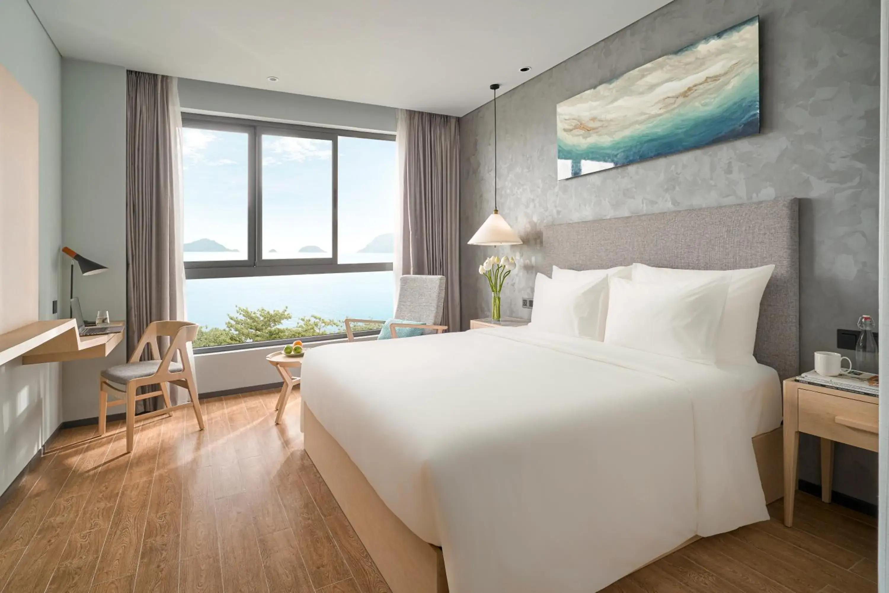 Deluxe Double Room with Ocean View (Include Welcome drink & Airport shuttle bus) in The Secret Con Dao Deluxe Double Room with Ocean View (Include Welcome drink & Airport shuttle bus) in The Secret Con Dao