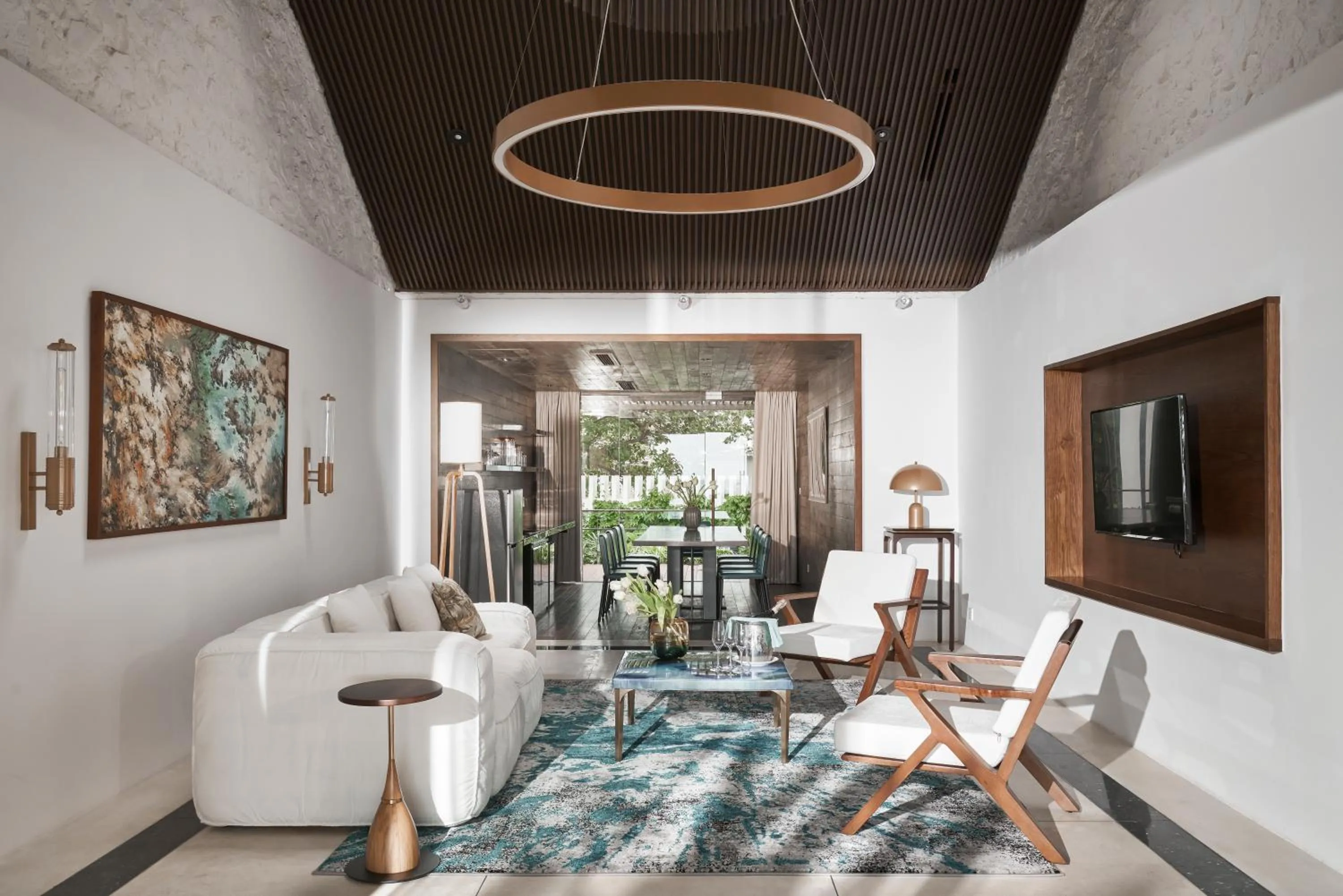 Living room in The Secret Con Dao