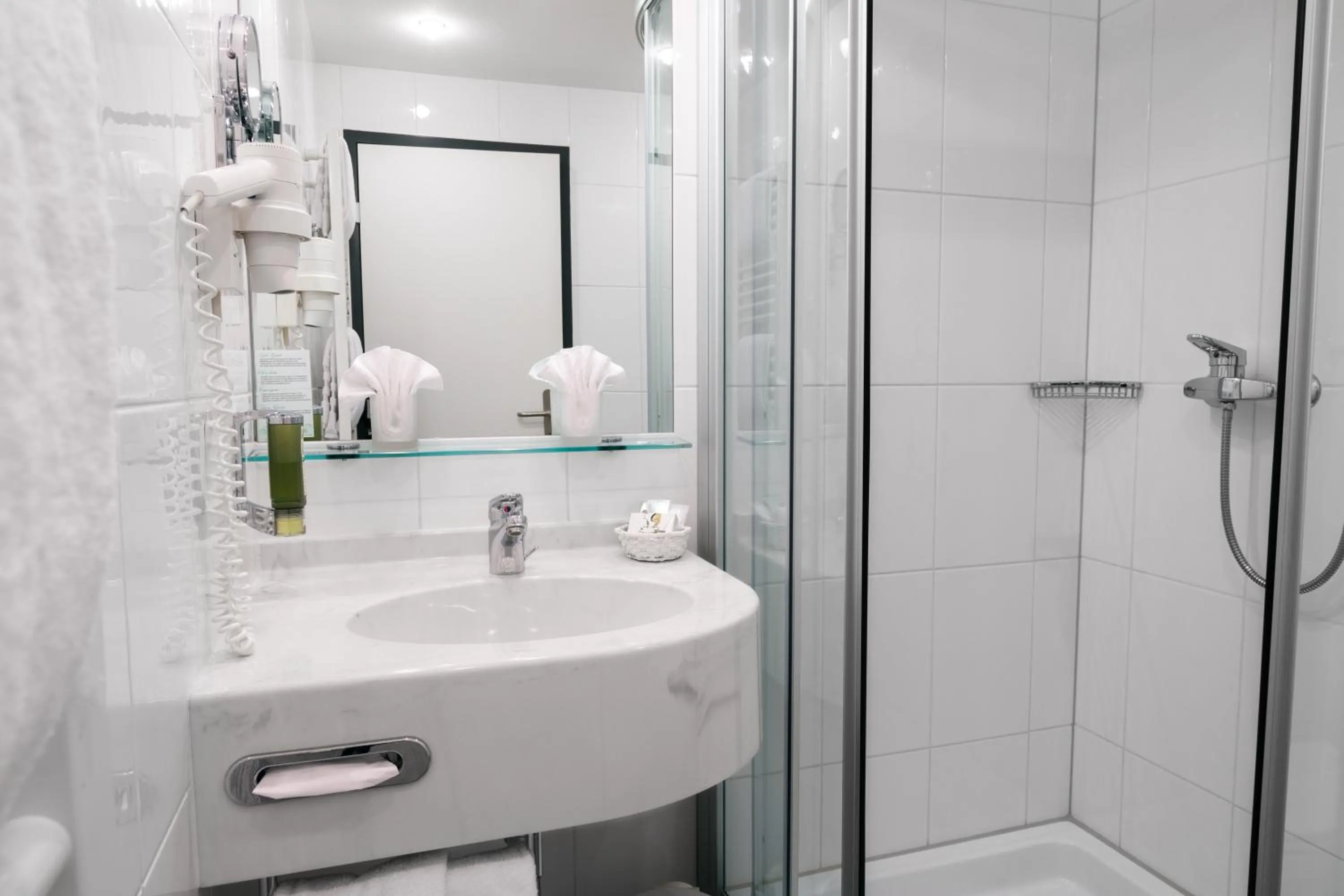 Bathroom in HOTEL ENGEL LIESTAL - Business & Lifestyle