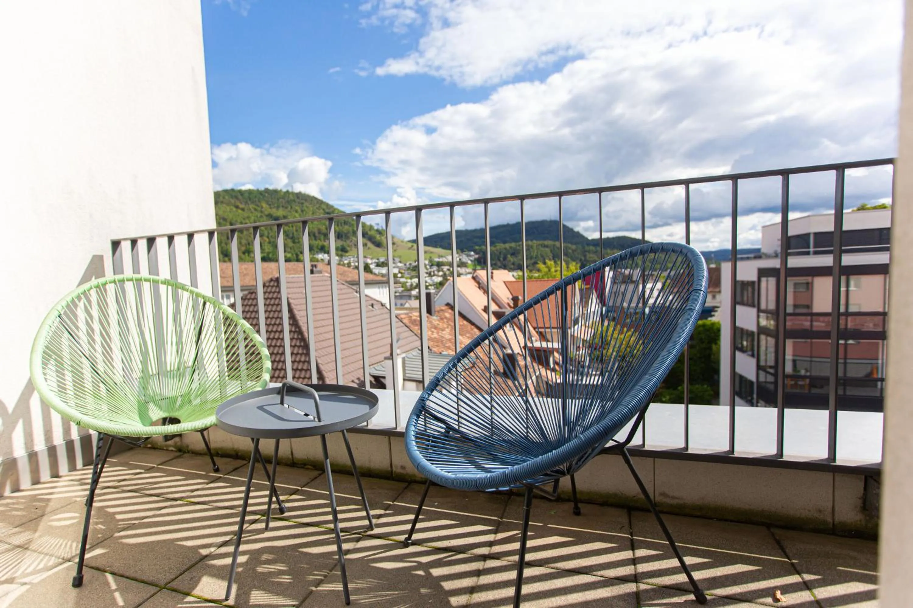 Balcony/Terrace in HOTEL ENGEL LIESTAL - Business & Lifestyle