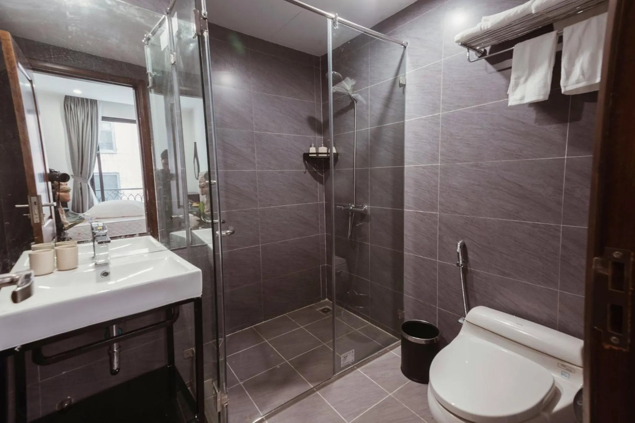 Shower in The Q Boutique and Home