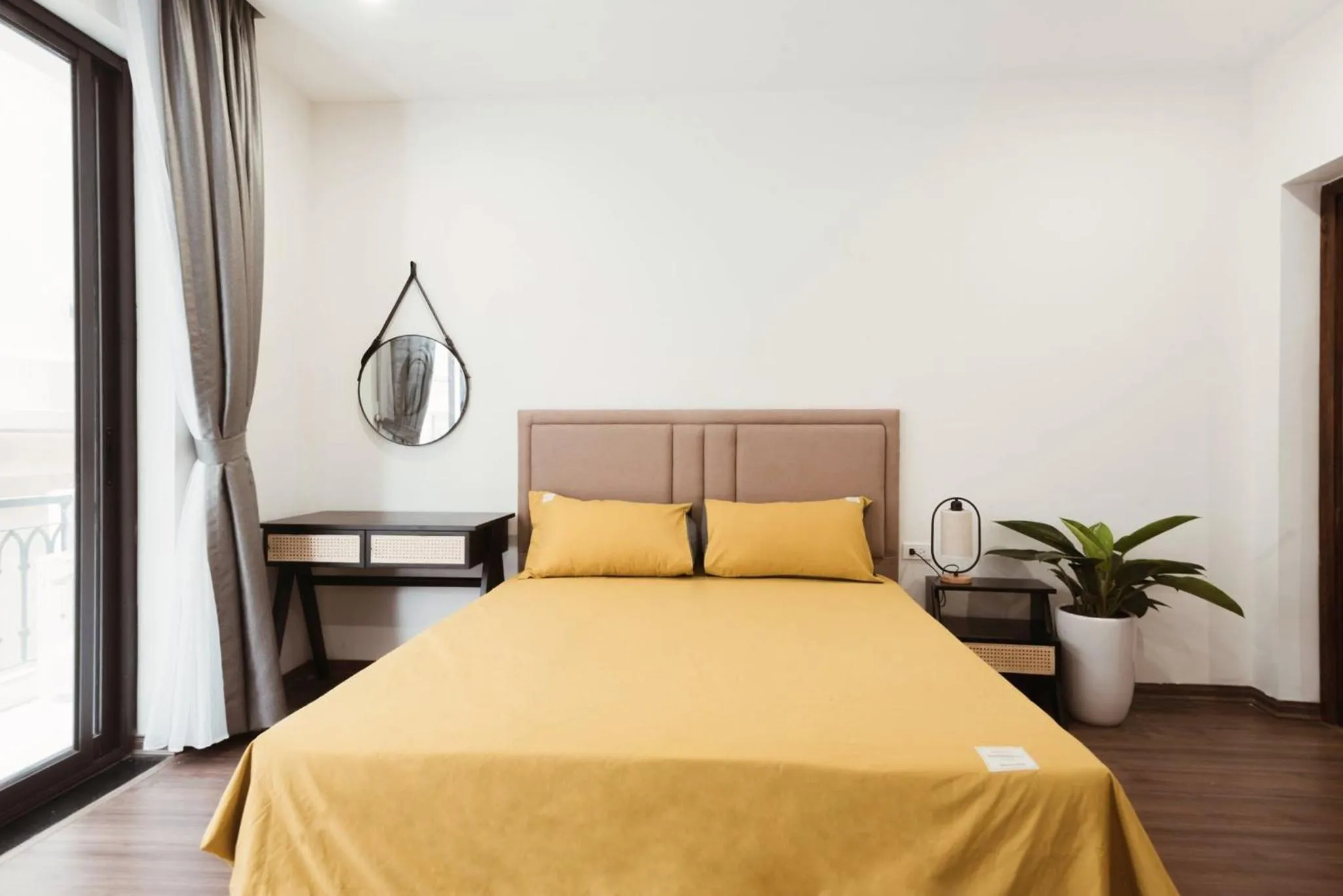 Bed in The Q Boutique and Home