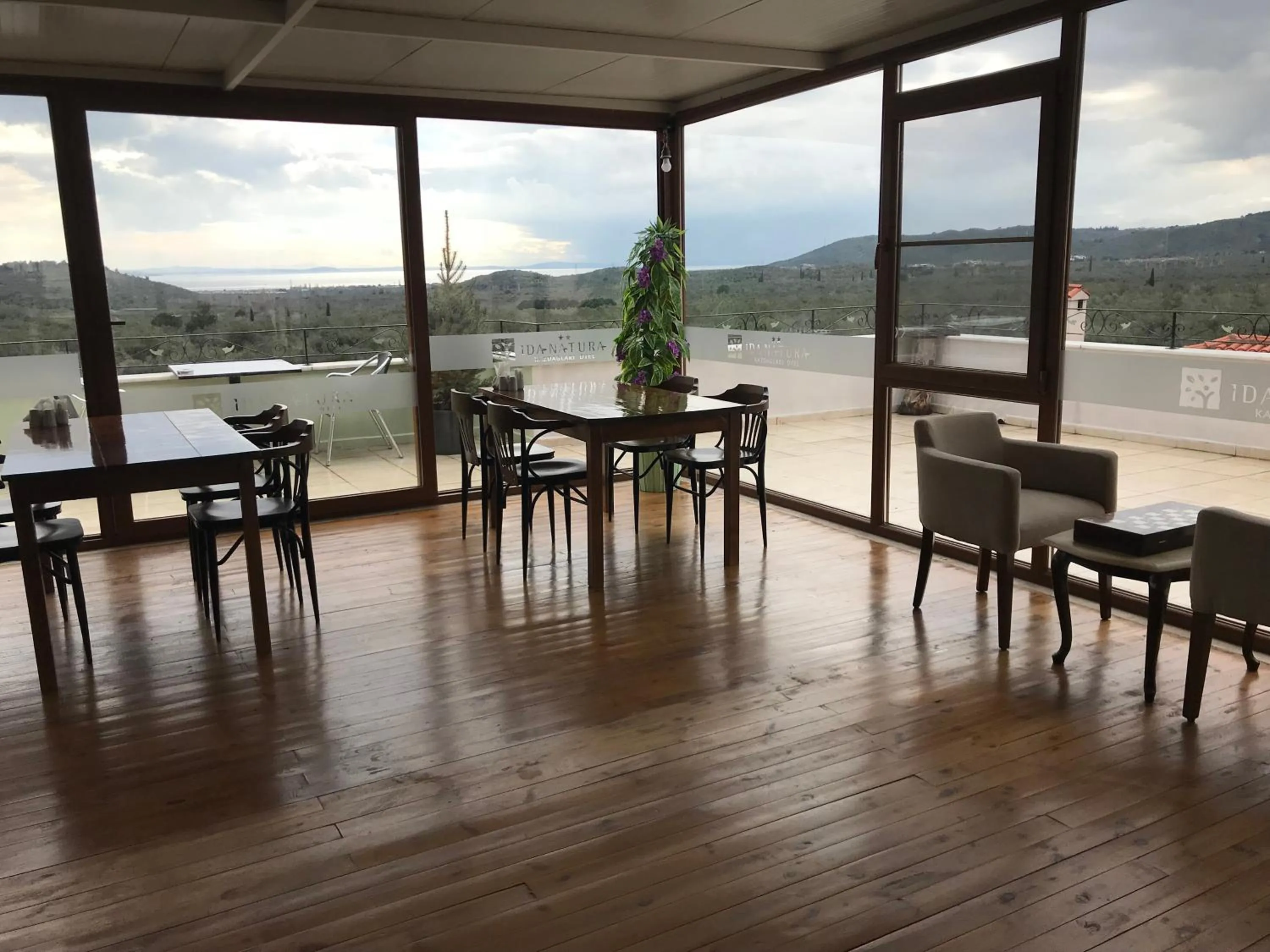 Sea view in Kazdaglari Ida Natura Bungalov Hotel