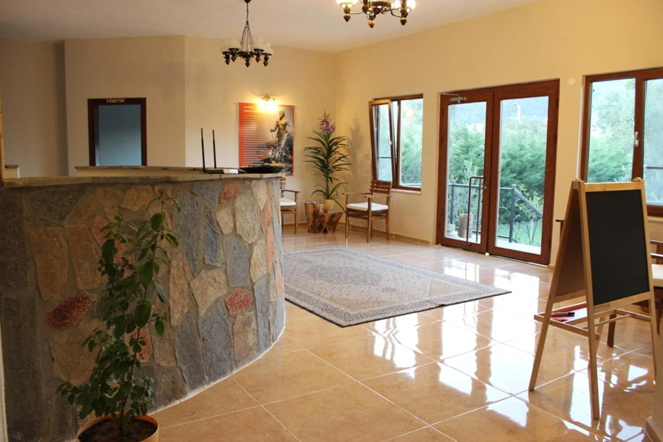 Lobby or reception in Kazdaglari Ida Natura Bungalov Hotel