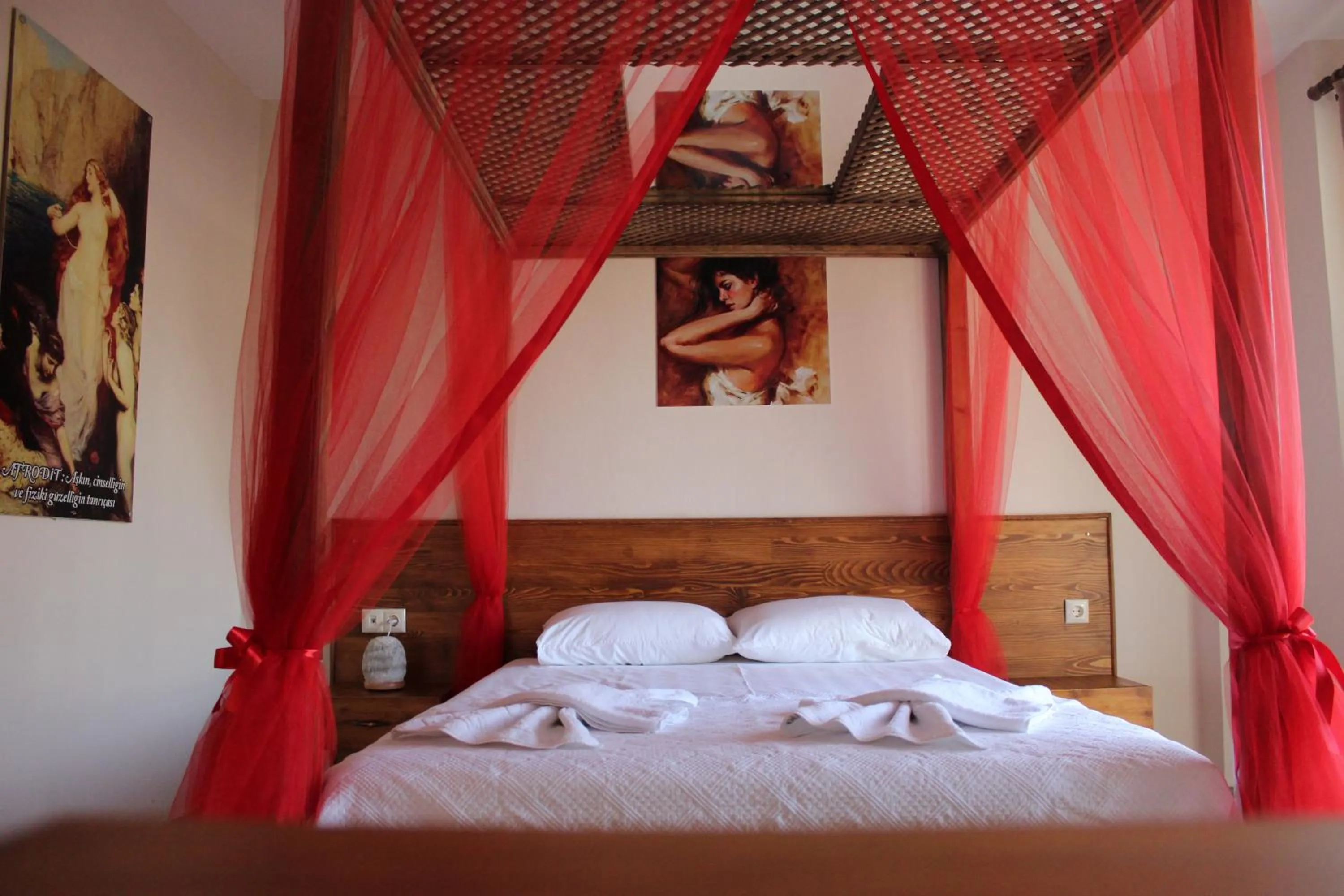 Photo of the whole room, Bed in Kazdaglari Ida Natura Bungalov Hotel