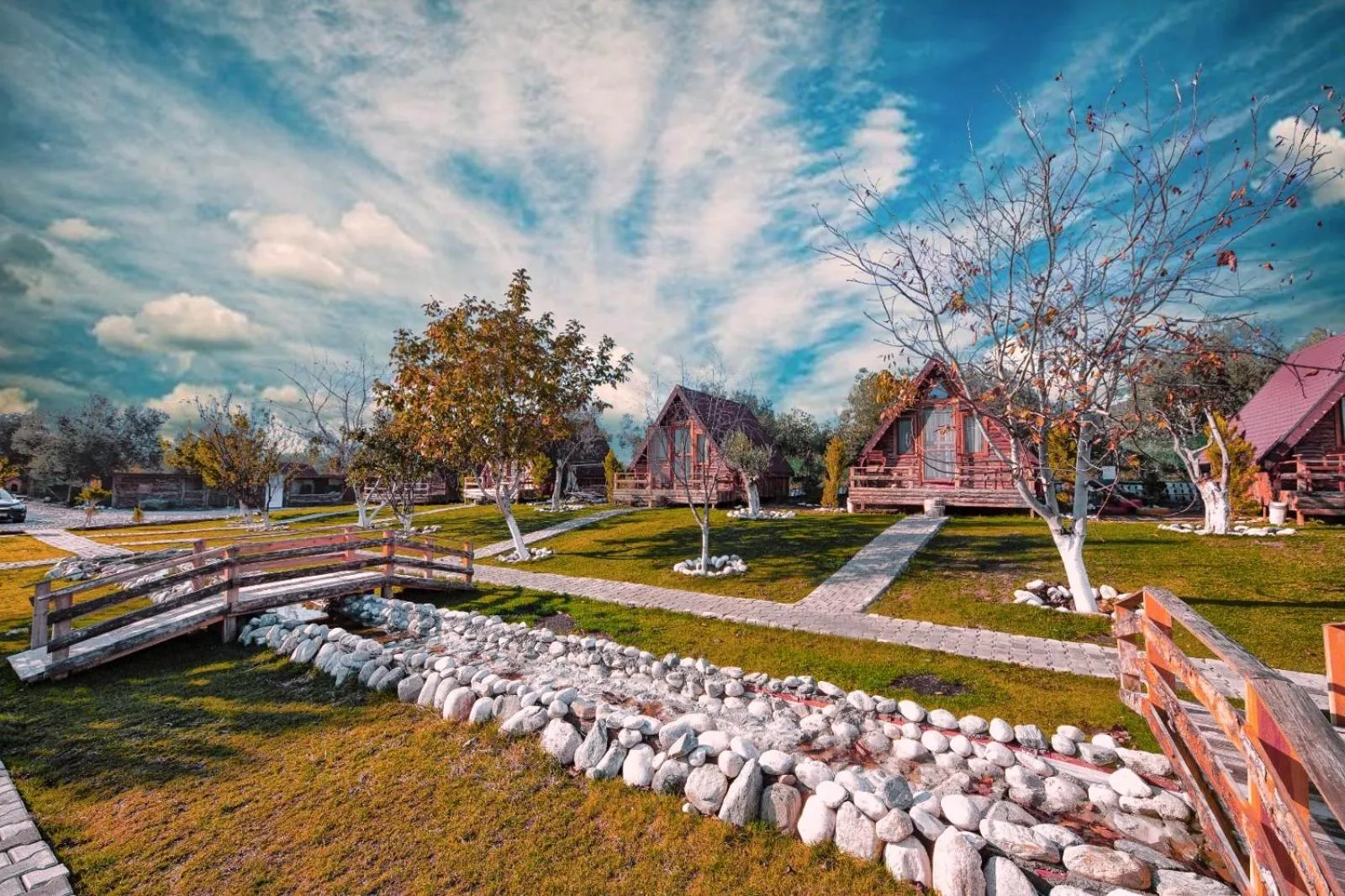 Garden in Kazdaglari Ida Natura Bungalov Hotel
