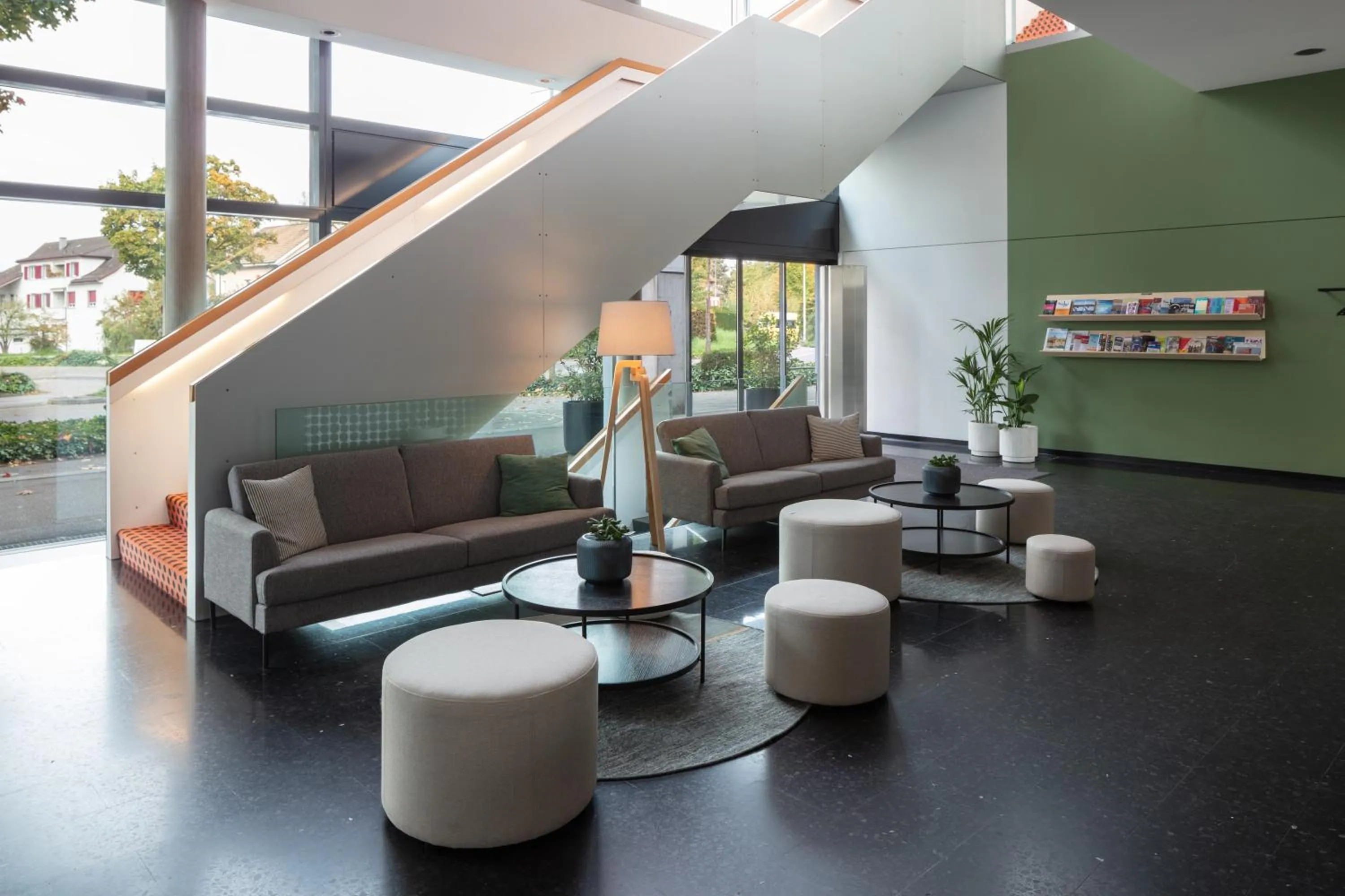 Lobby or reception in Hotel Baslertor