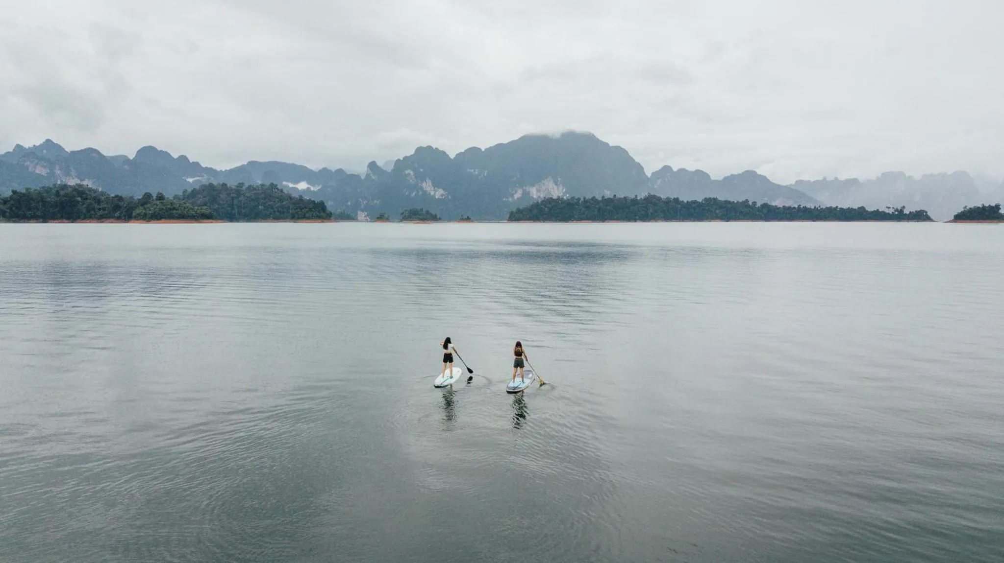 People in 500 Rai Floating Resort