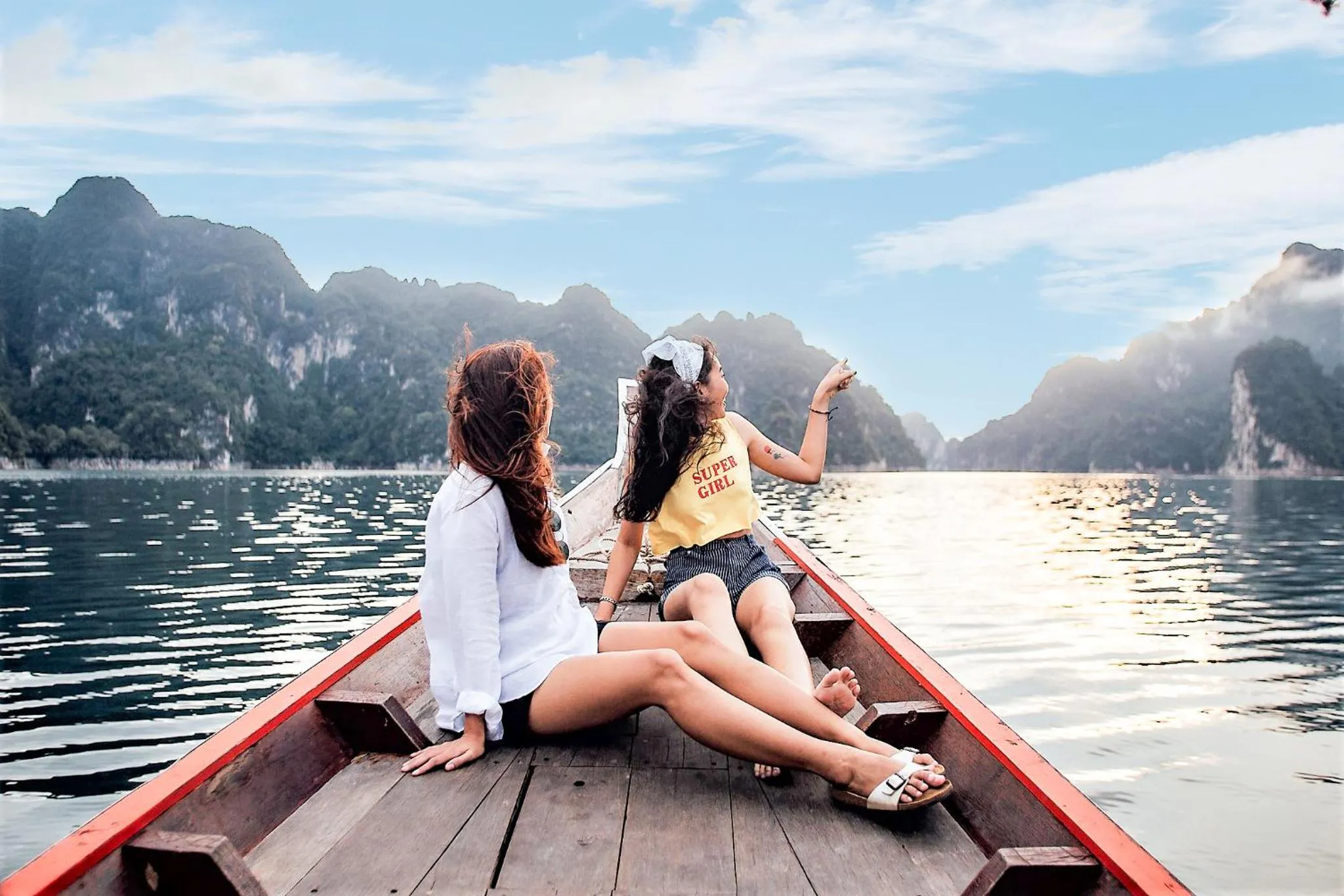 People in 500 Rai Floating Resort