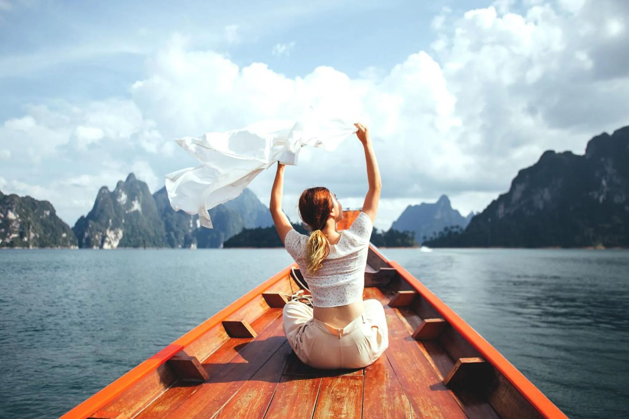 People in 500 Rai Floating Resort