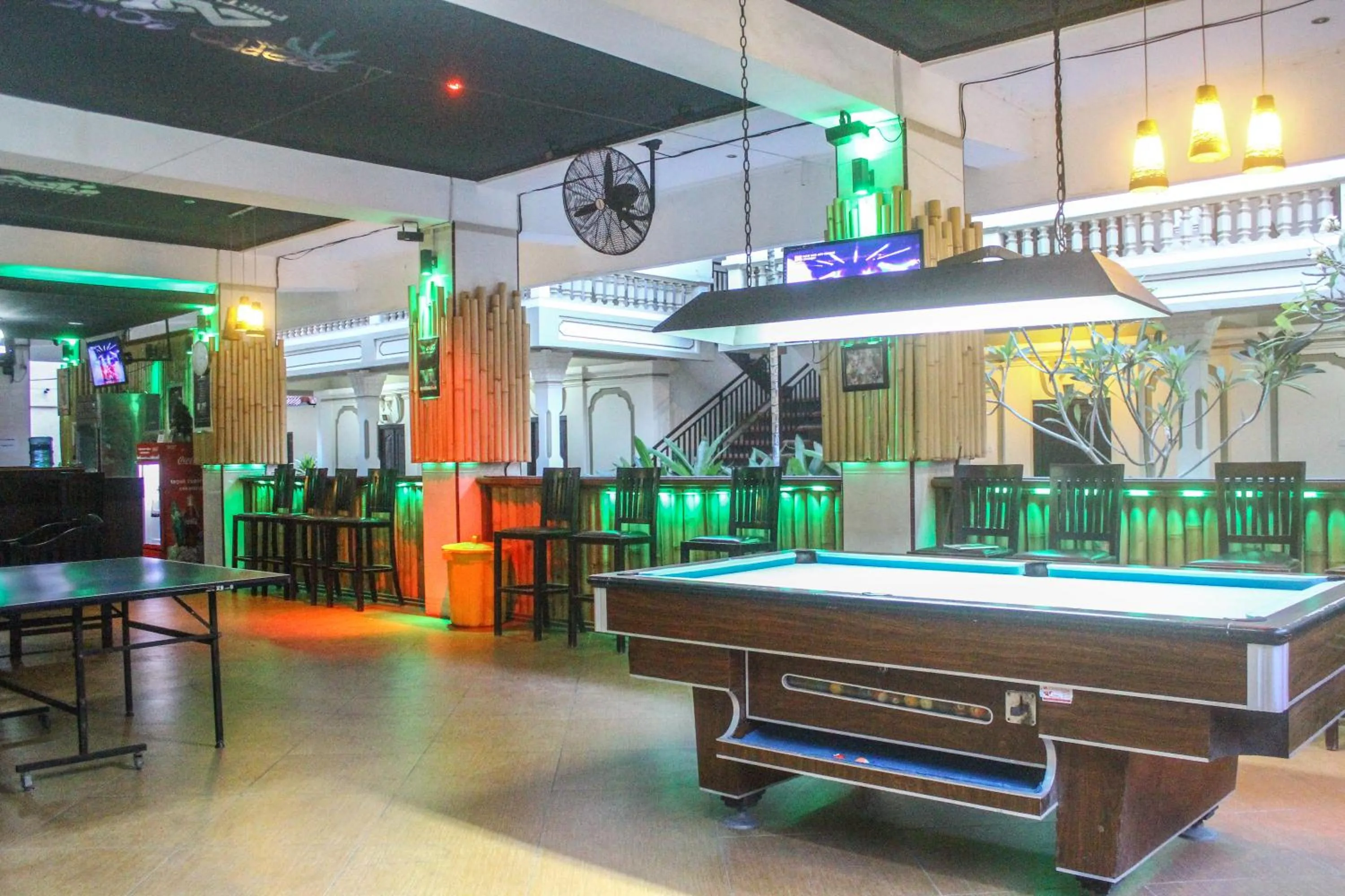 Billiard in Troppo Zone Puri Rama Resort Kuta