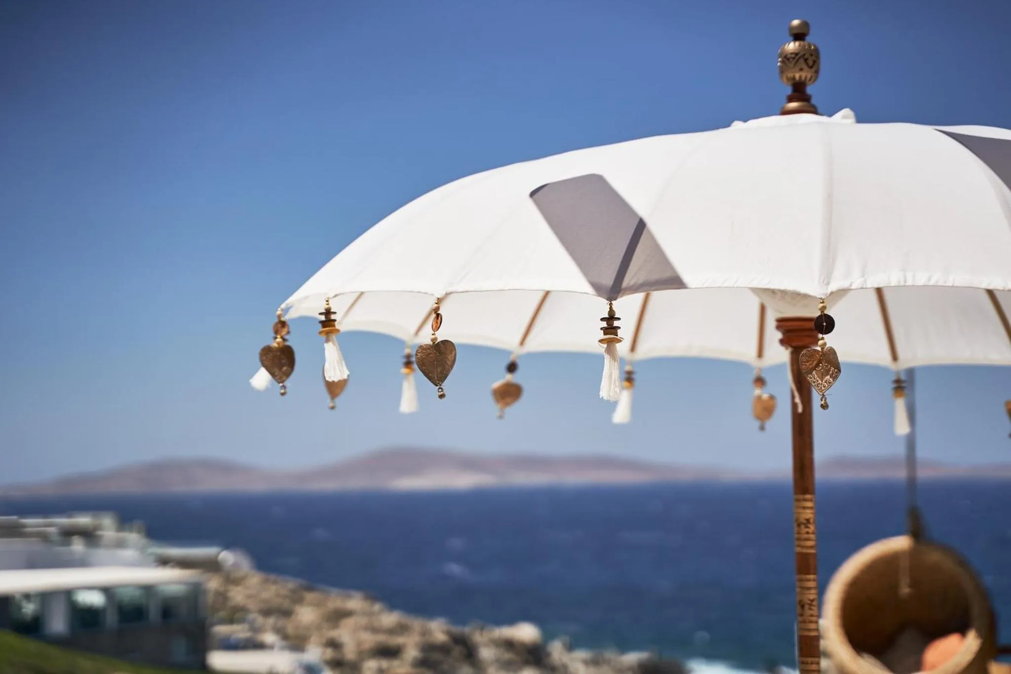 Beach in Ubud Mykonos