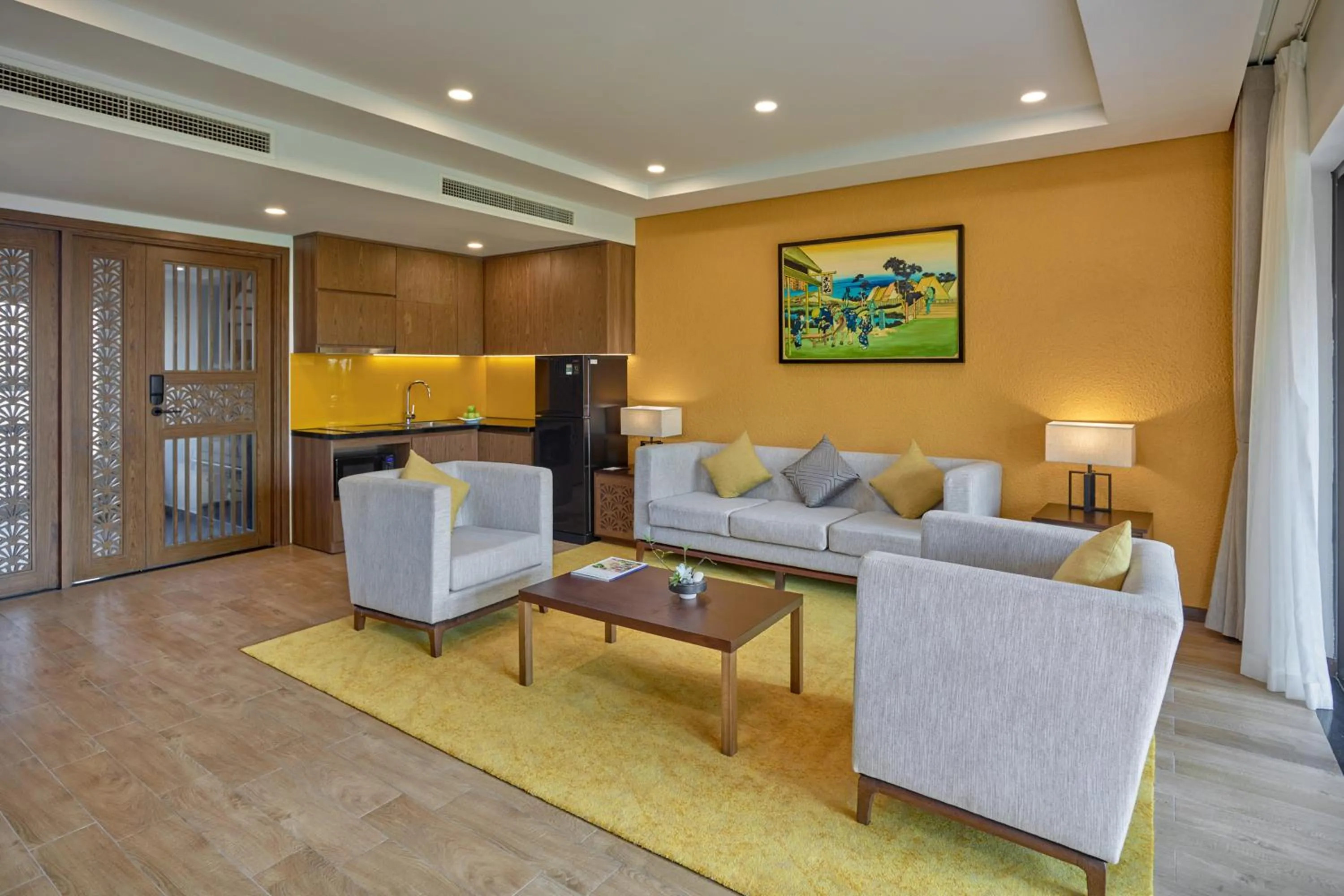 Kitchen or kitchenette in Kobi Onsen Resort Hue, Affiliated by Melia