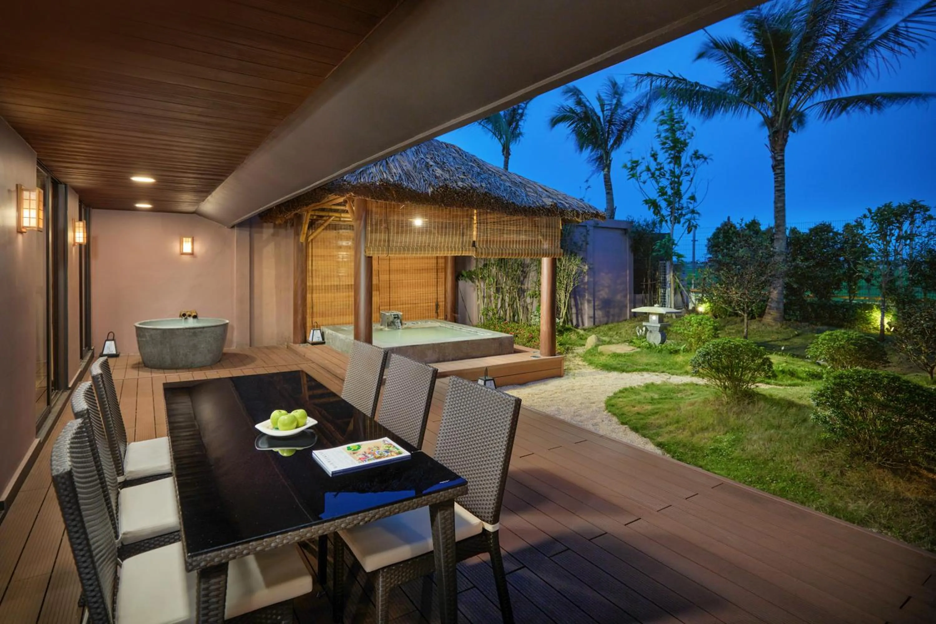 Patio in Kobi Onsen Resort Hue, Affiliated by Melia