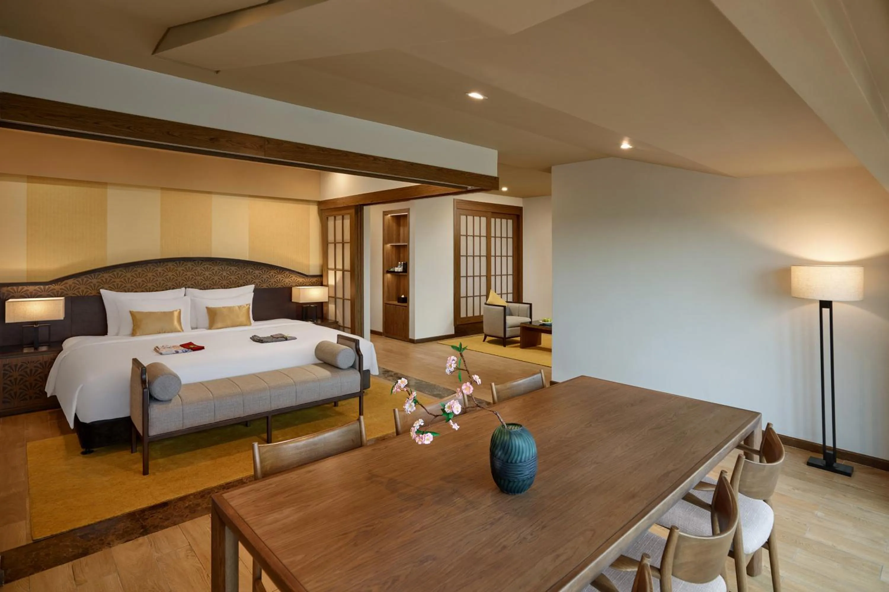 Bed in Kobi Onsen Resort Hue, Affiliated by Melia