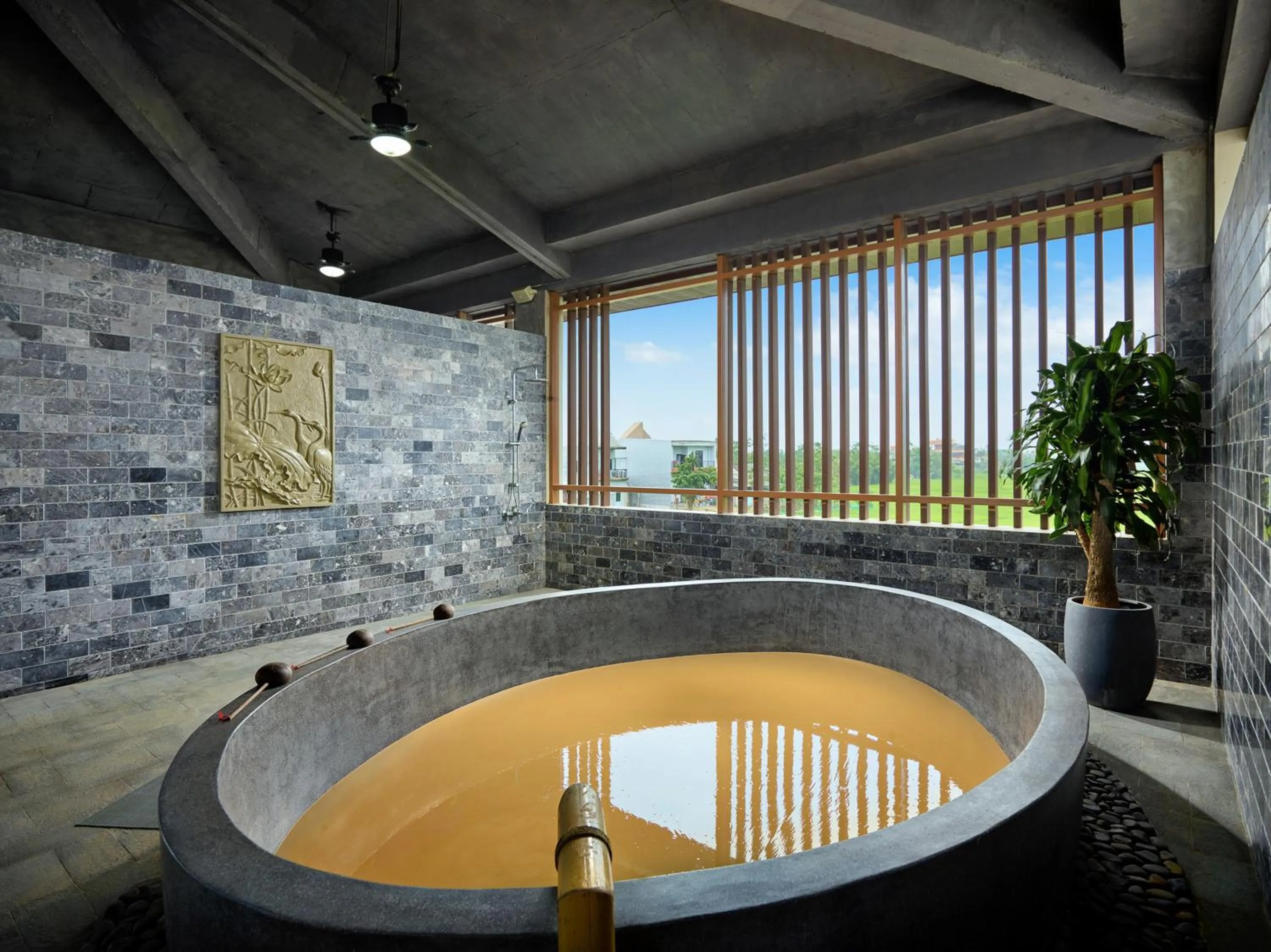 Spa and wellness centre/facilities in Kobi Onsen Resort Hue, Affiliated by Melia