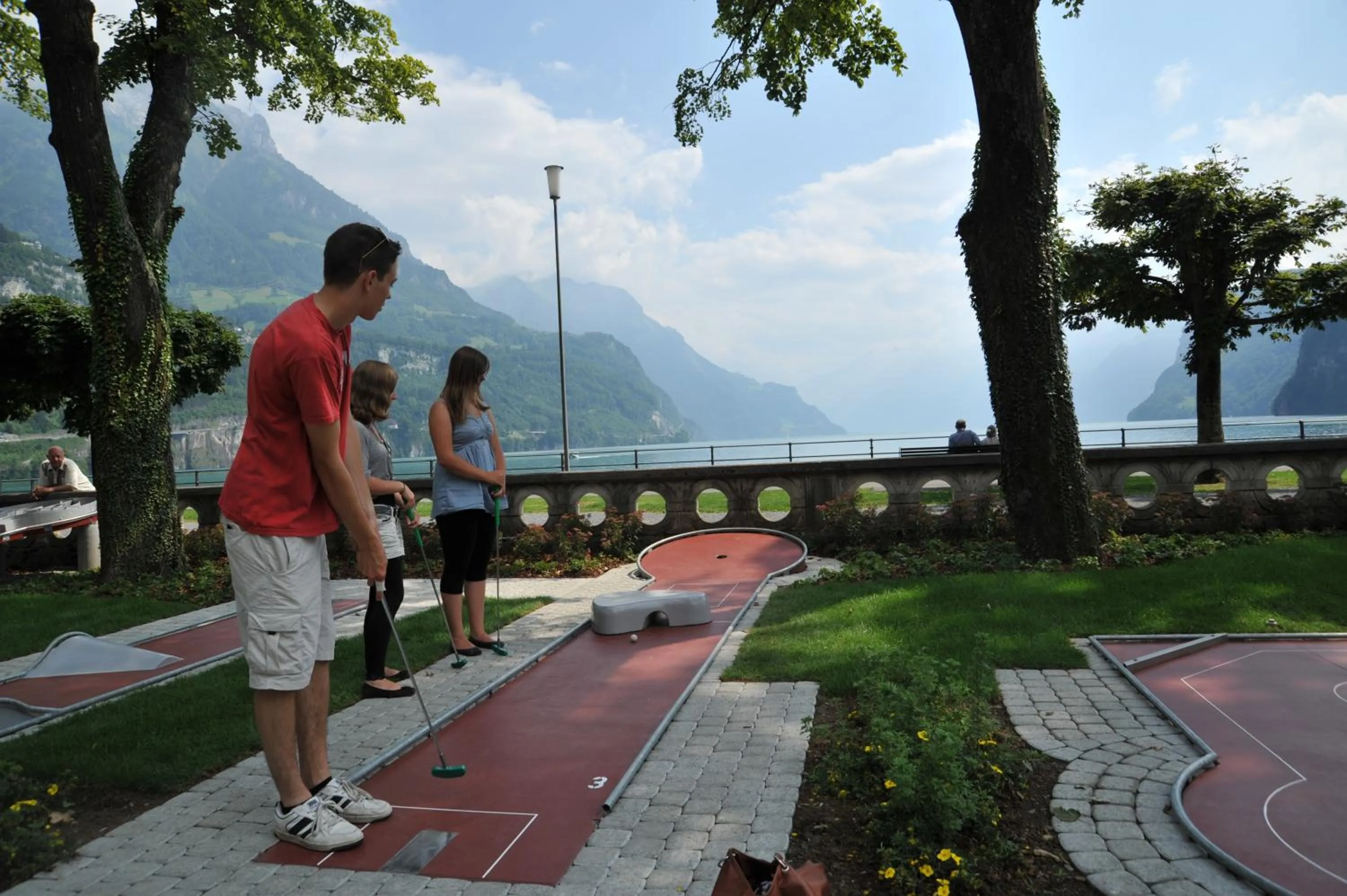 Minigolf in Seehotel Waldstätterhof Swiss Quality