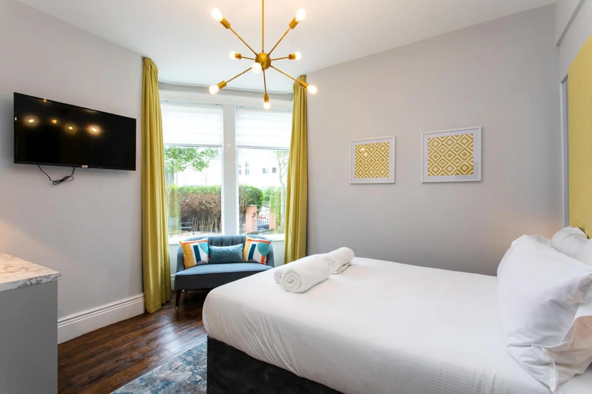 Bedroom, Bed in Stay Coastal