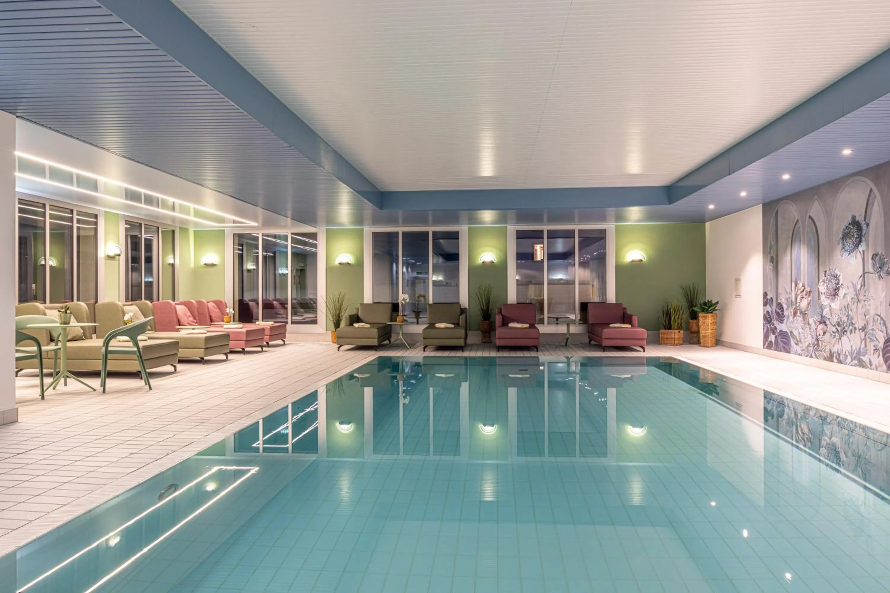 Swimming pool in Central Sporthotel Davos