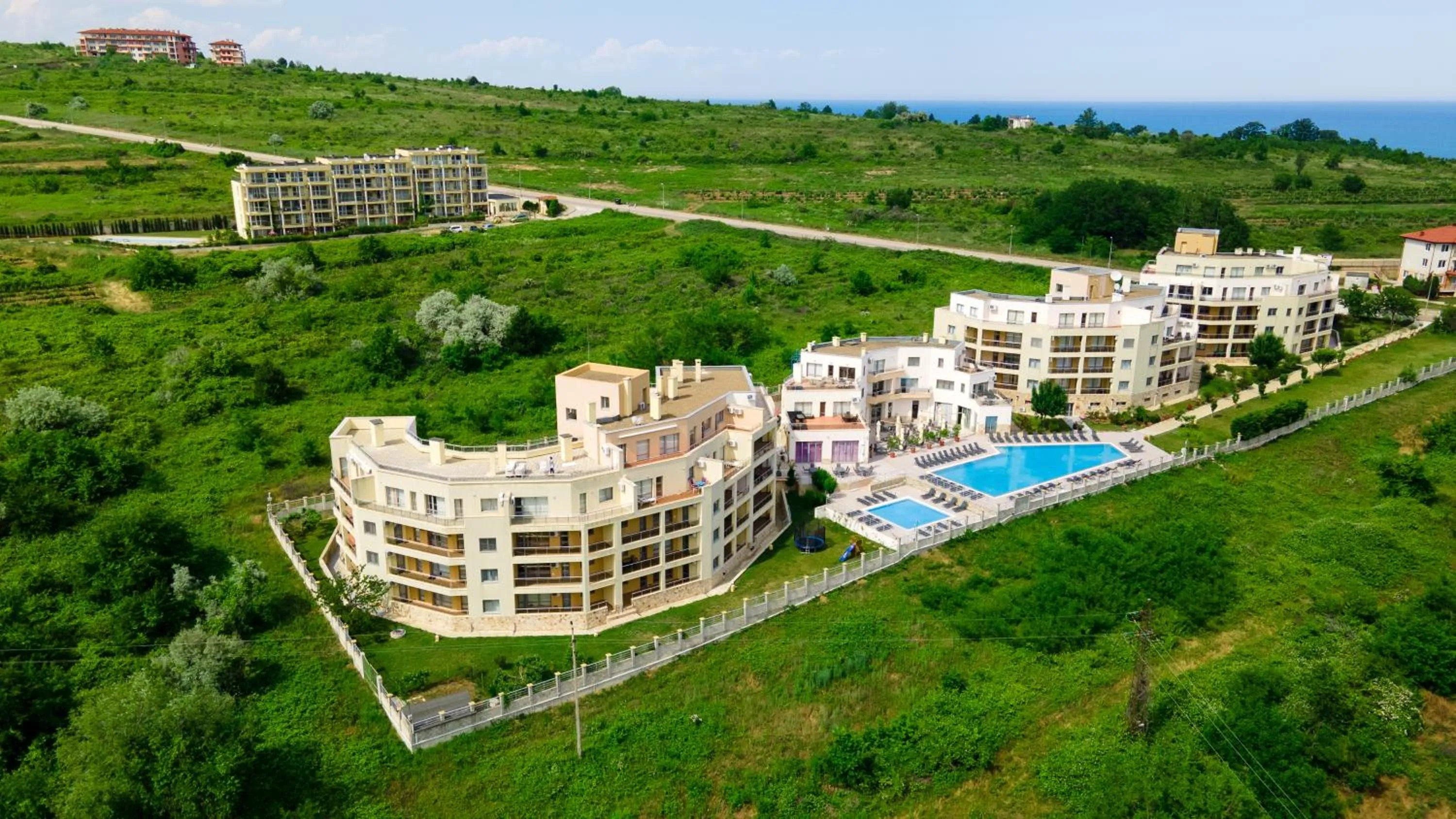 Bird's eye view in Byala Panorama Resort