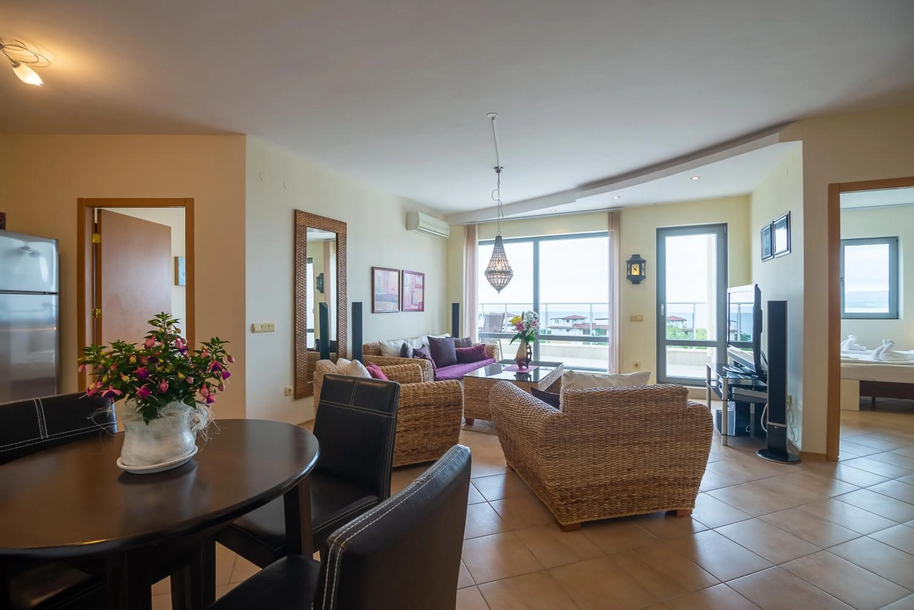 Living room in Byala Panorama Resort