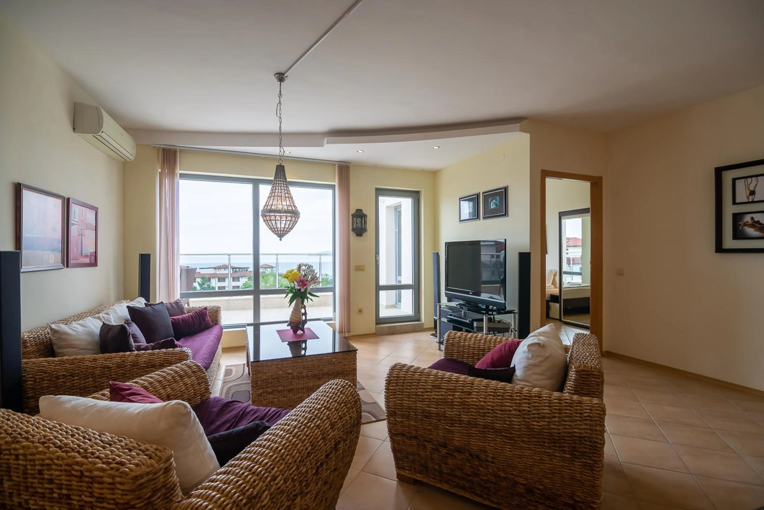 Living room in Byala Panorama Resort