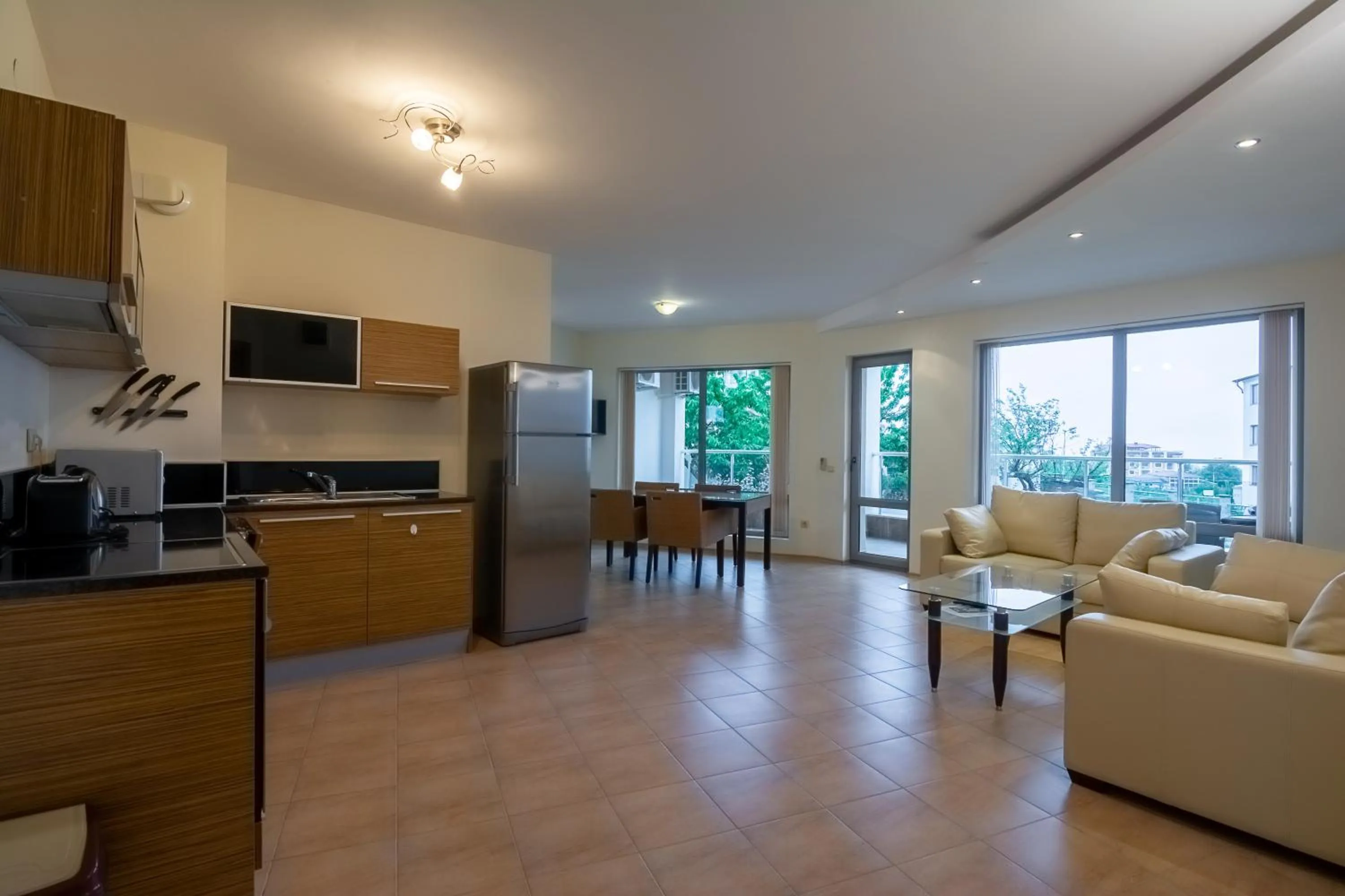 Kitchen or kitchenette in Byala Panorama Resort