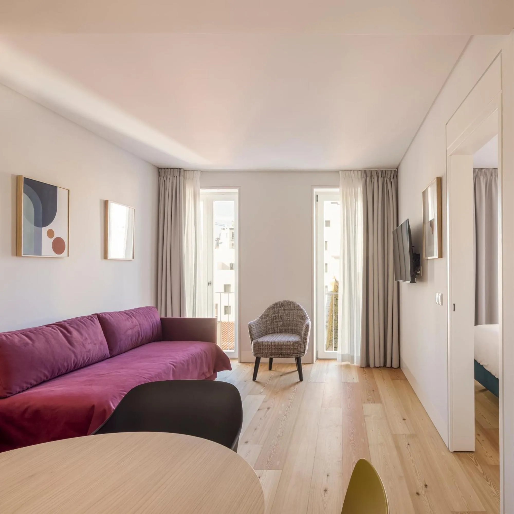 Living room in Lisbon Serviced Apartments - Mouraria