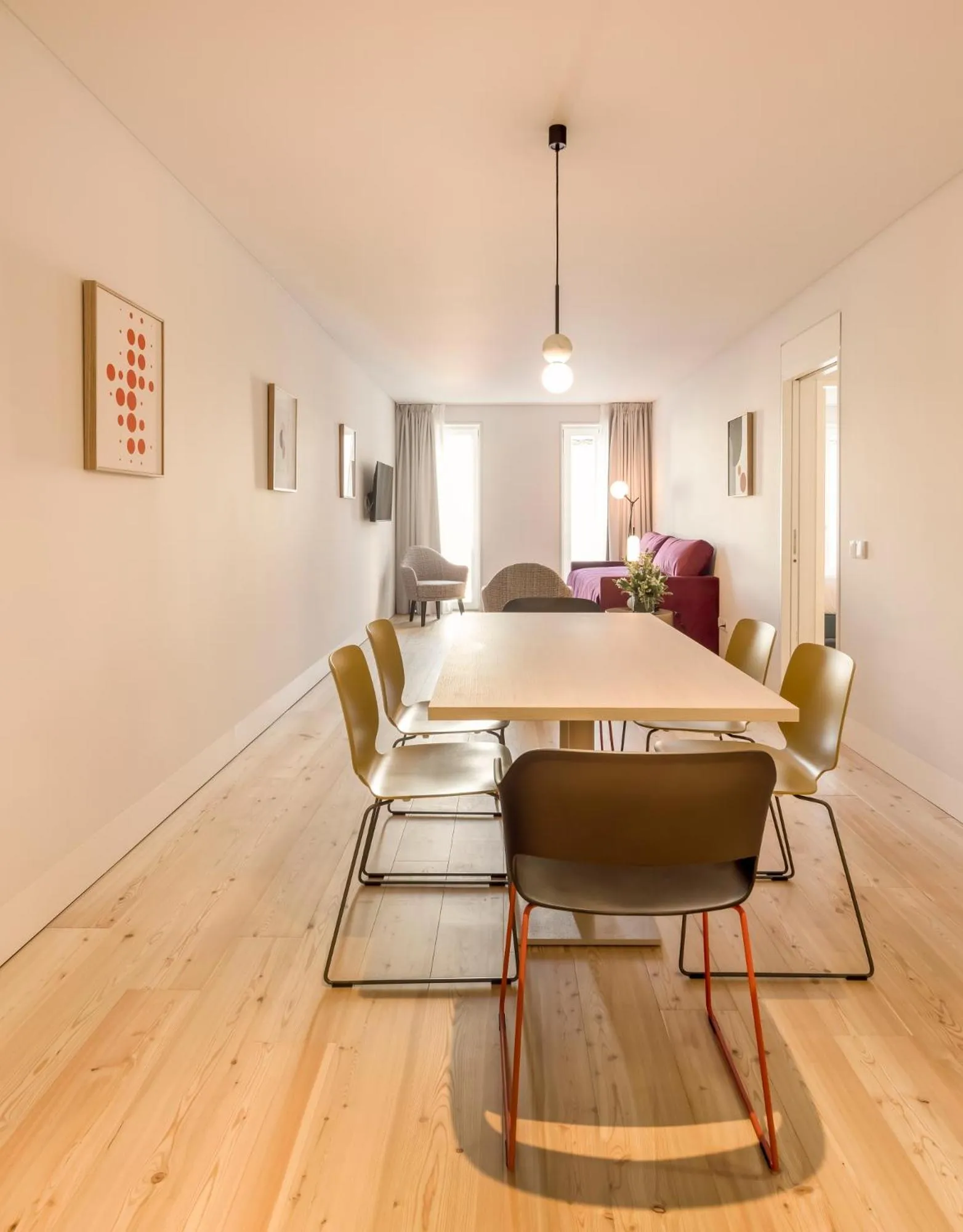Dining area in Lisbon Serviced Apartments - Mouraria
