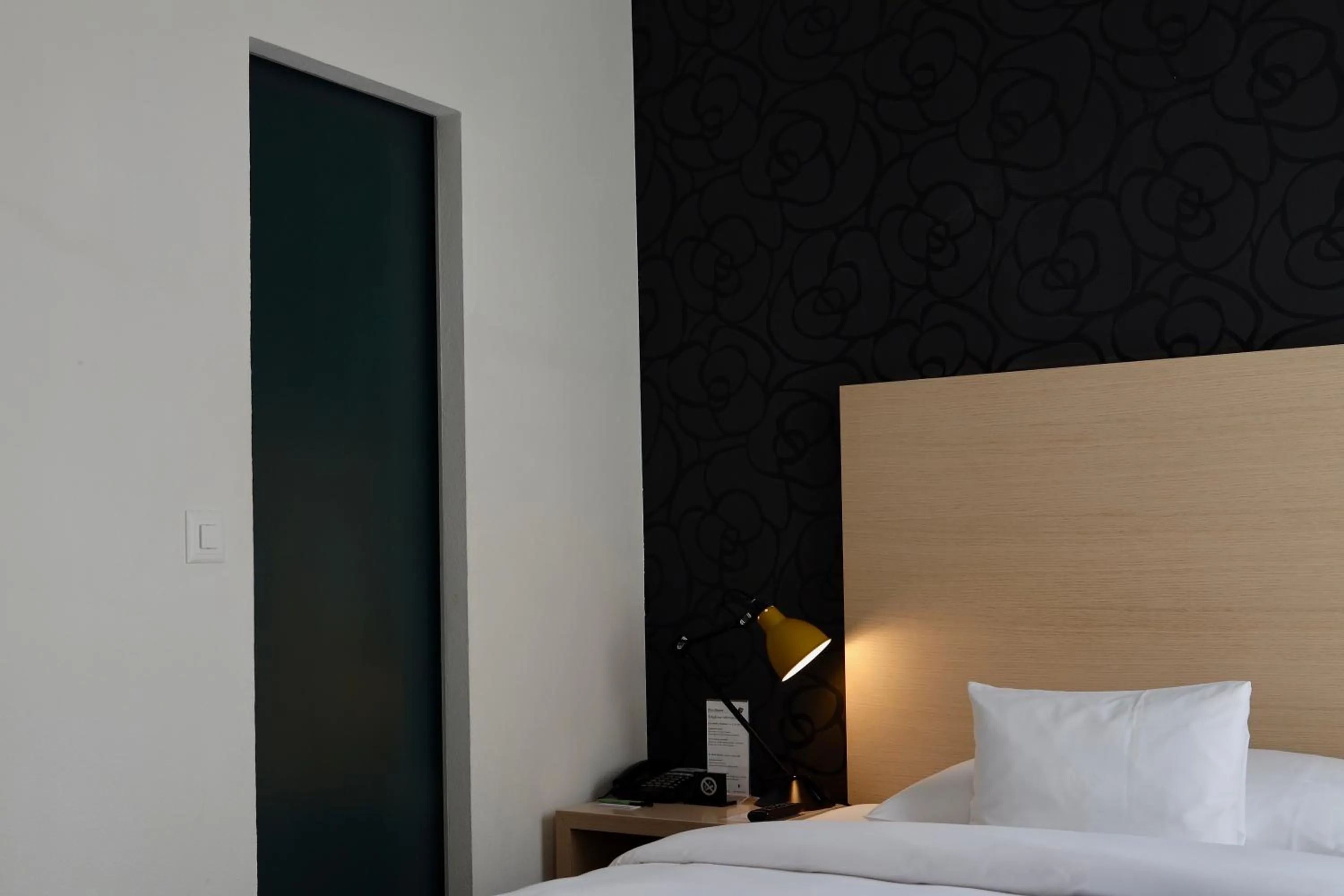 Bed in Hotel Mon Repos