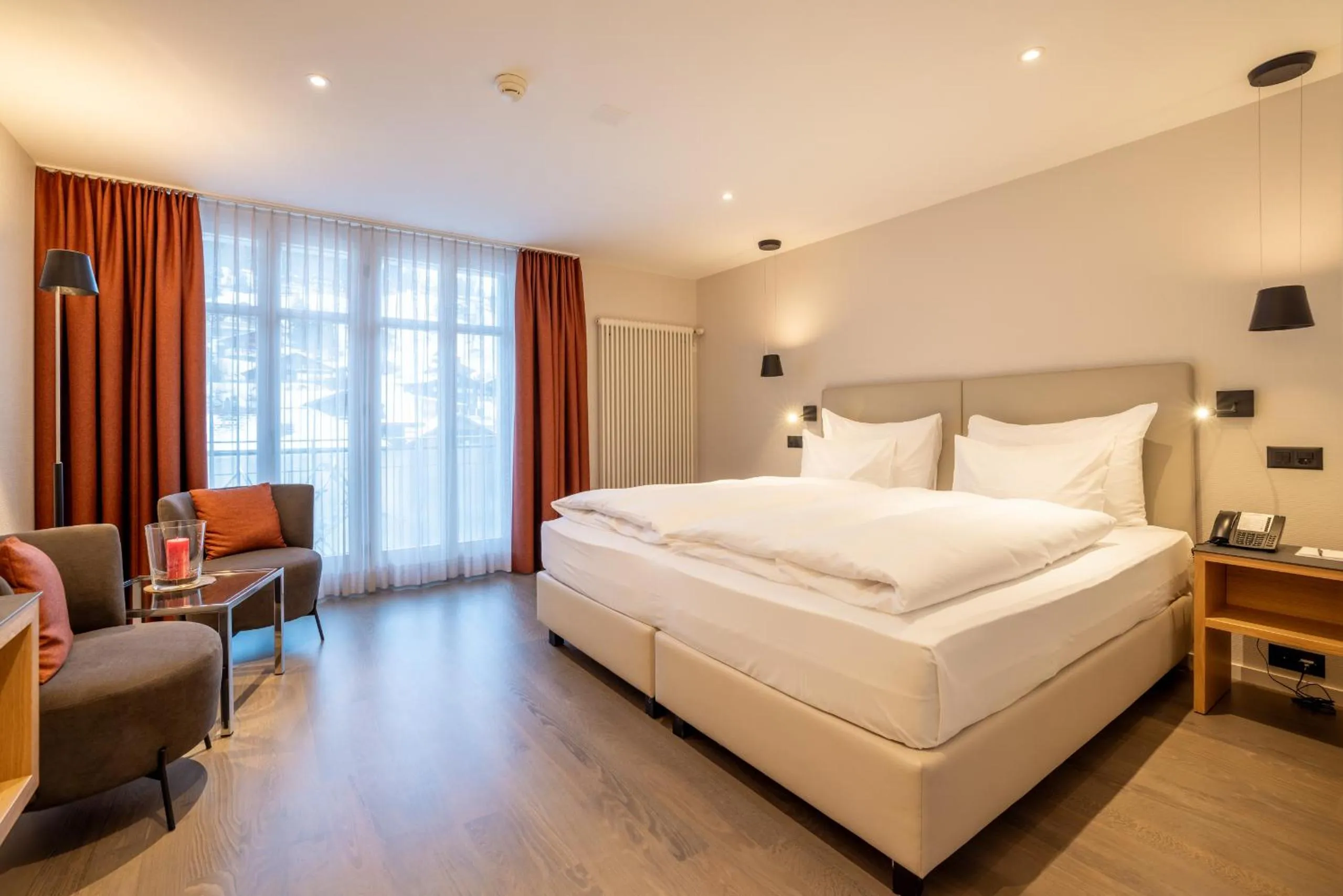 Living room, Bed in Belvedere Swiss Quality Hotel