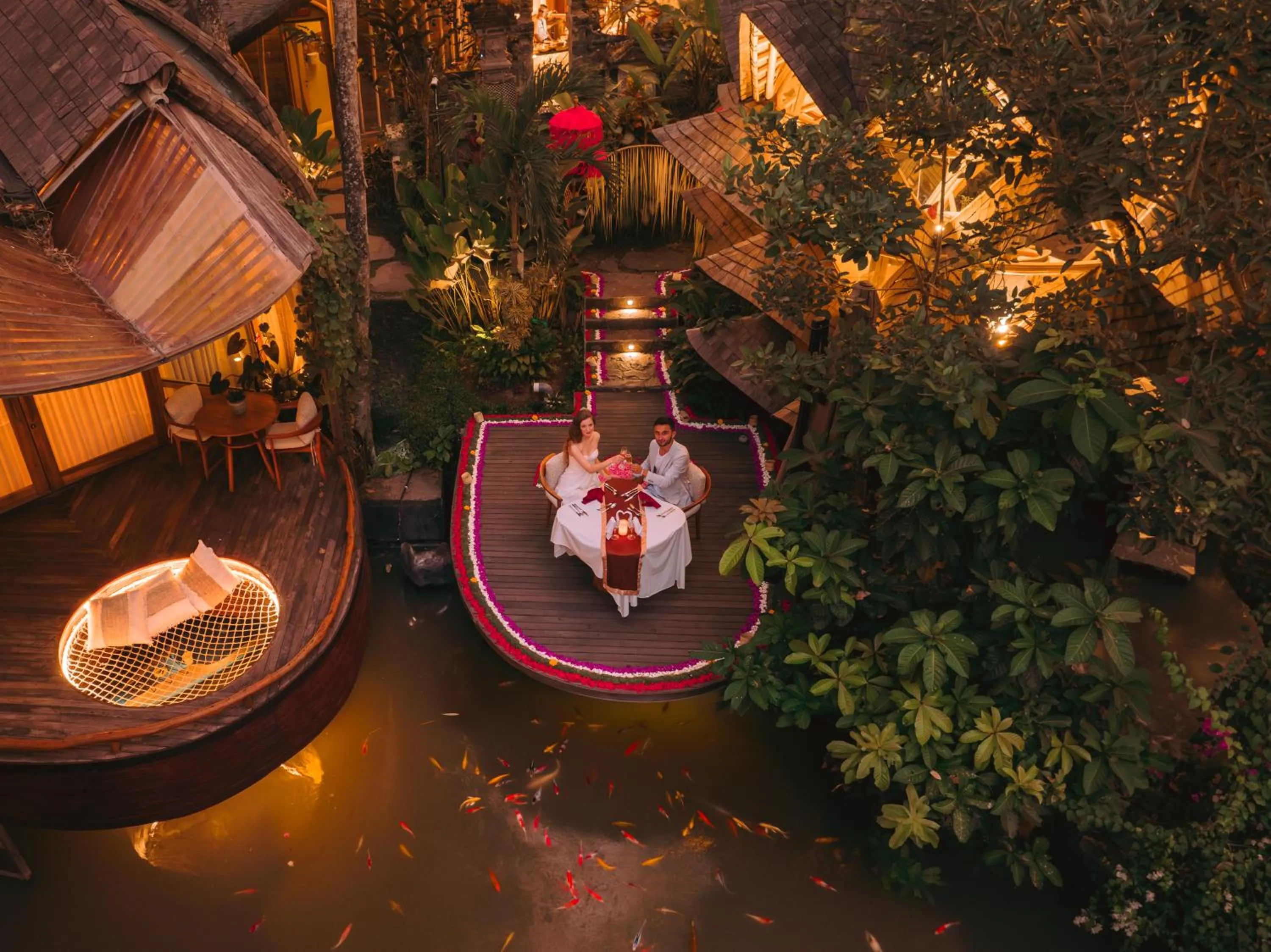 Dinner in Ulaman Eco Luxury Resort