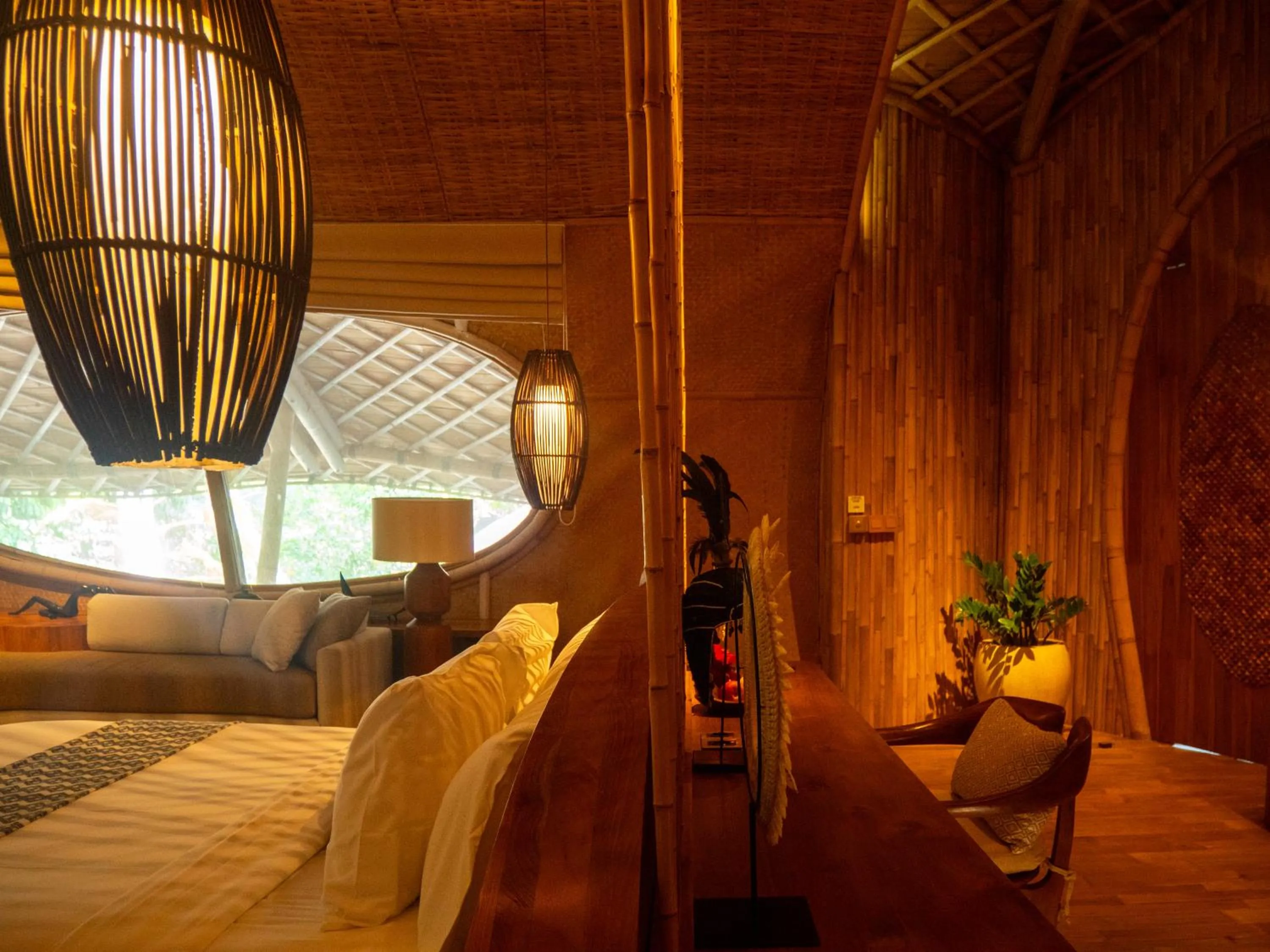Bed in Ulaman Eco Luxury Resort