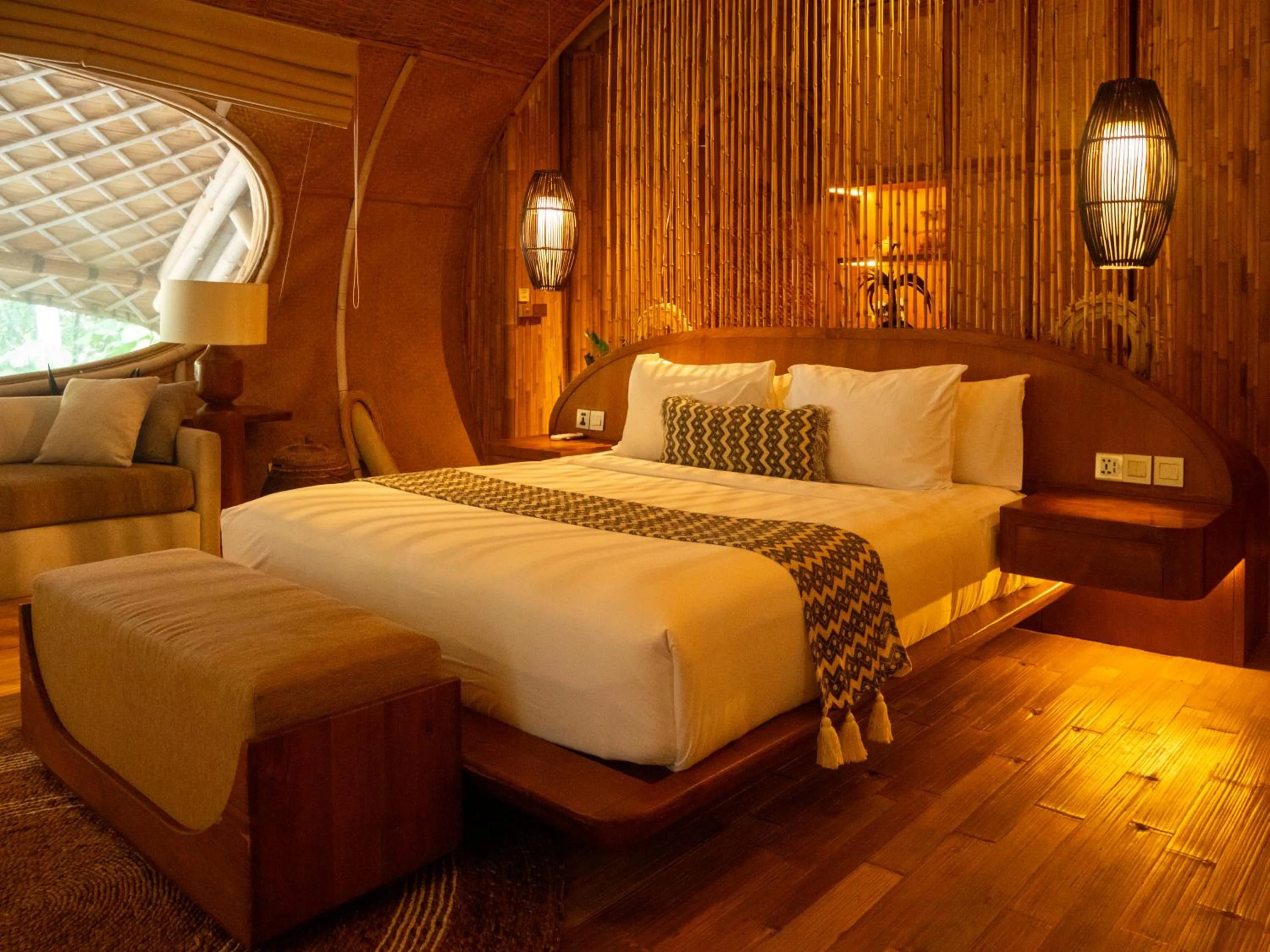 Bed in Ulaman Eco Luxury Resort