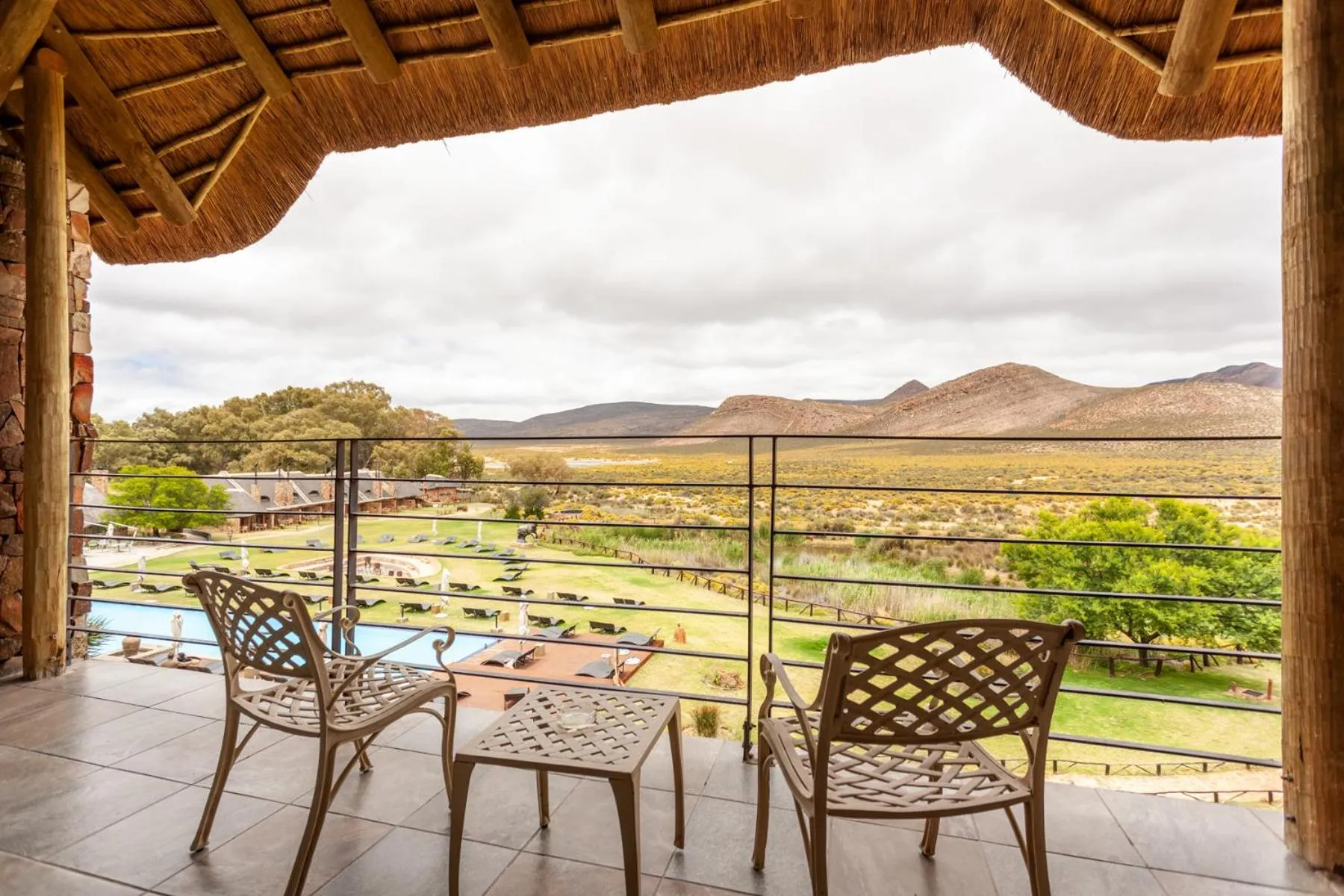 Balcony/Terrace in Aquila Private Game Reserve & Spa