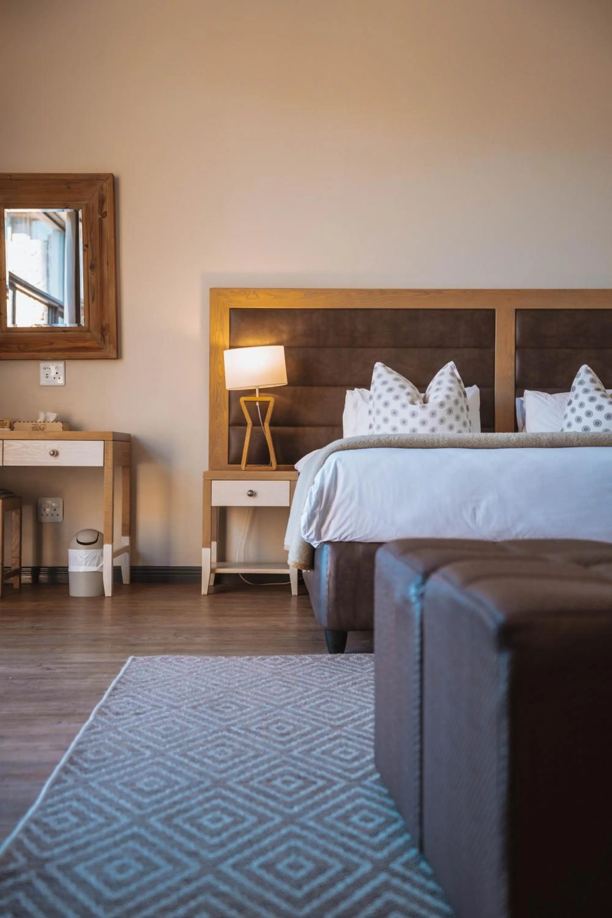 Bed in Aquila Private Game Reserve & Spa