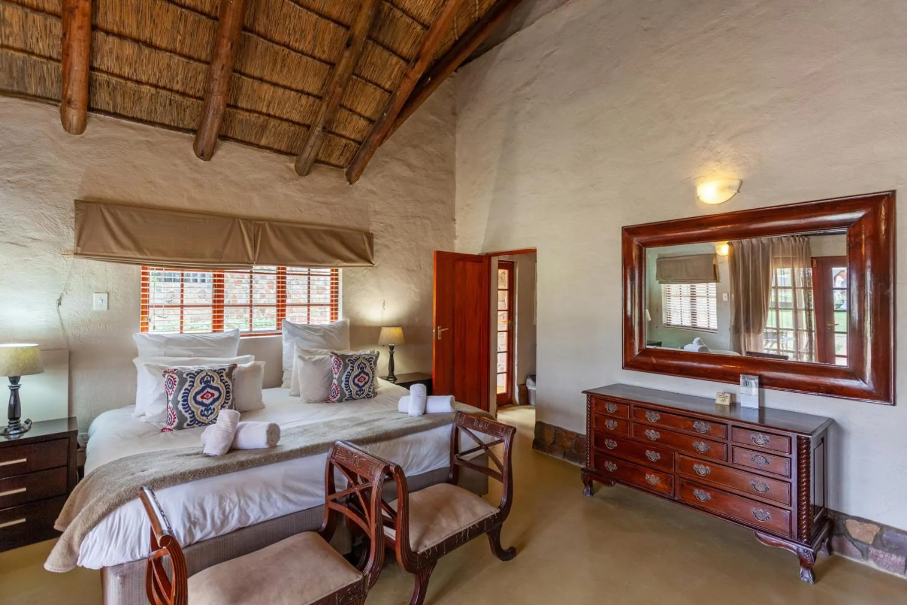 Bed in Aquila Private Game Reserve & Spa