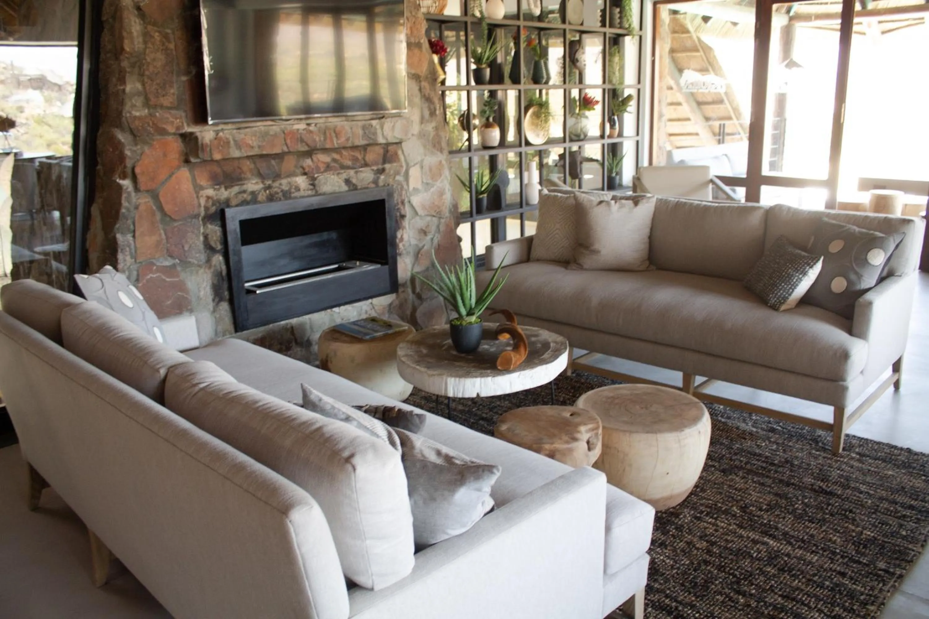 Lounge or bar in Aquila Private Game Reserve & Spa