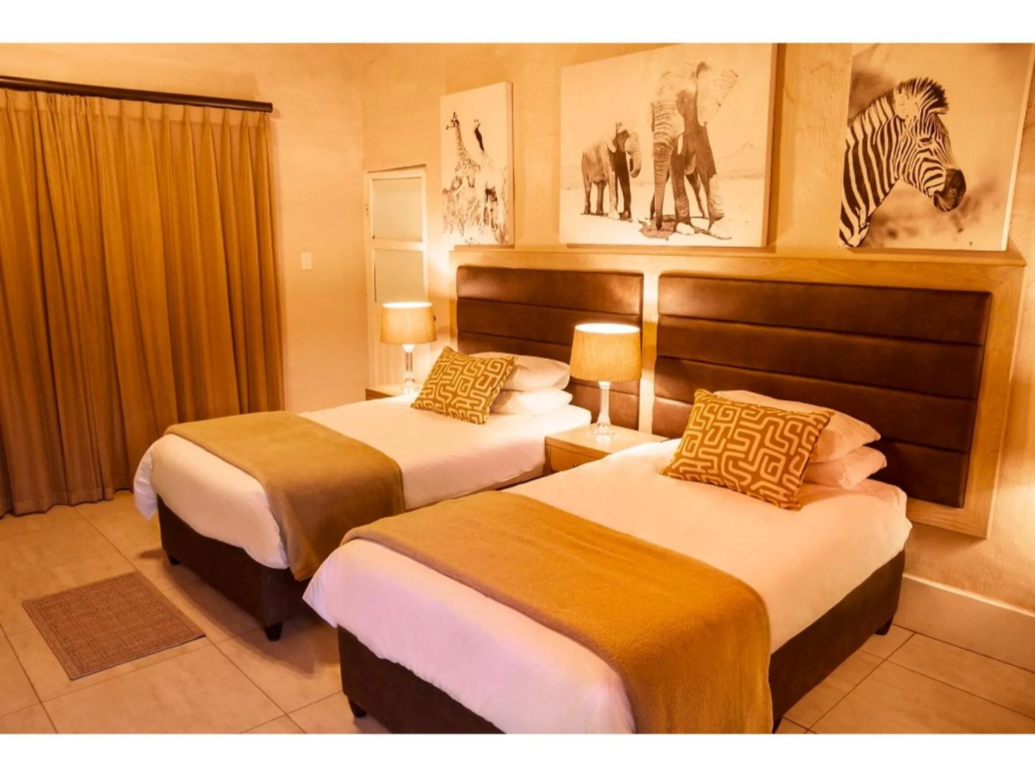 Bed in Aquila Private Game Reserve & Spa