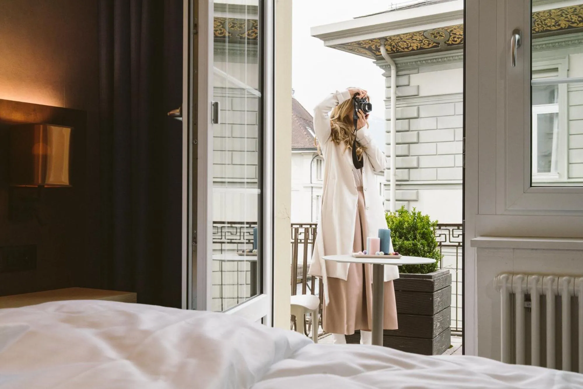 People, Bed in The HEY HOTEL