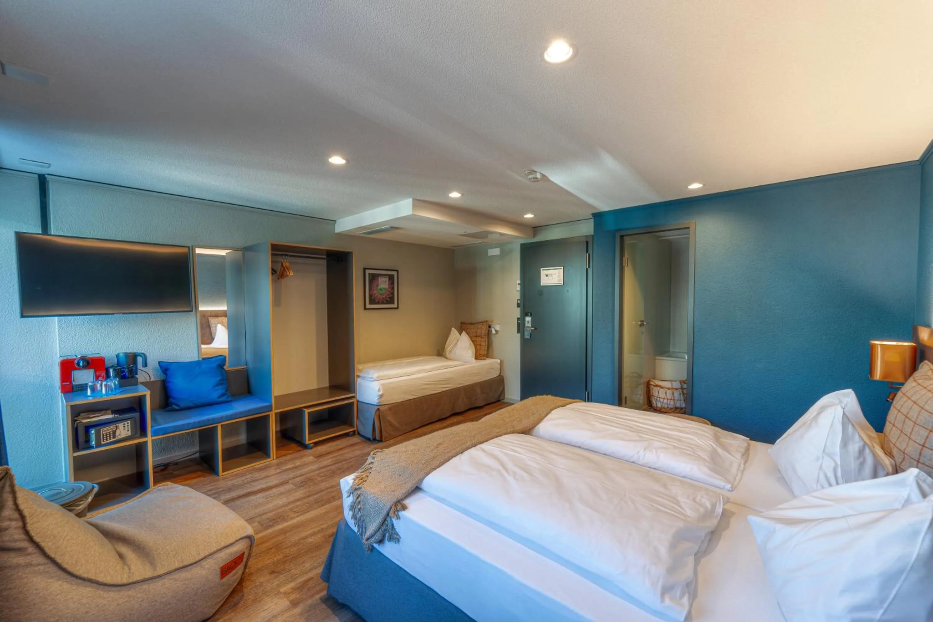 Bed in The HEY HOTEL