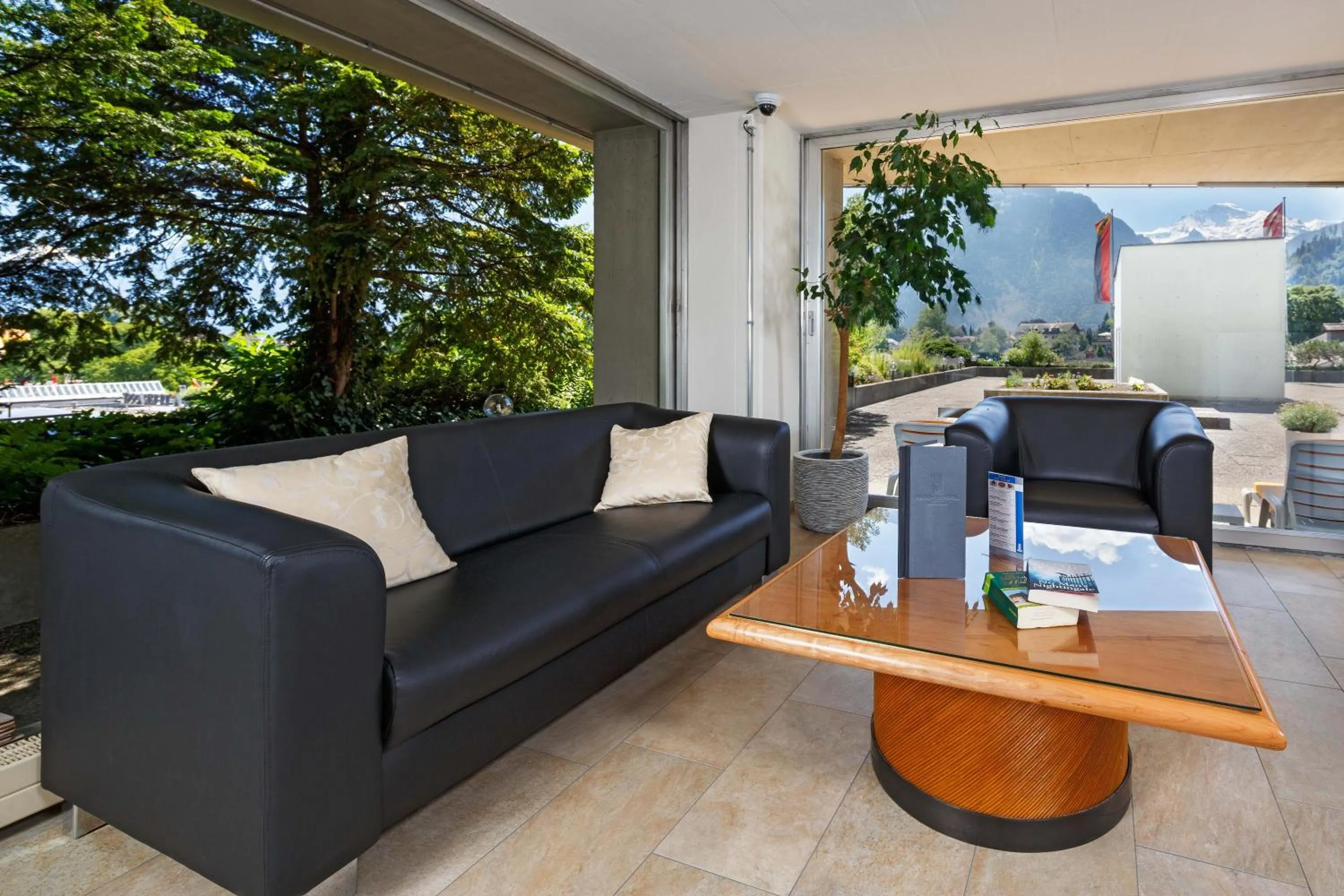 Lobby or reception in Hotel Metropole Interlaken