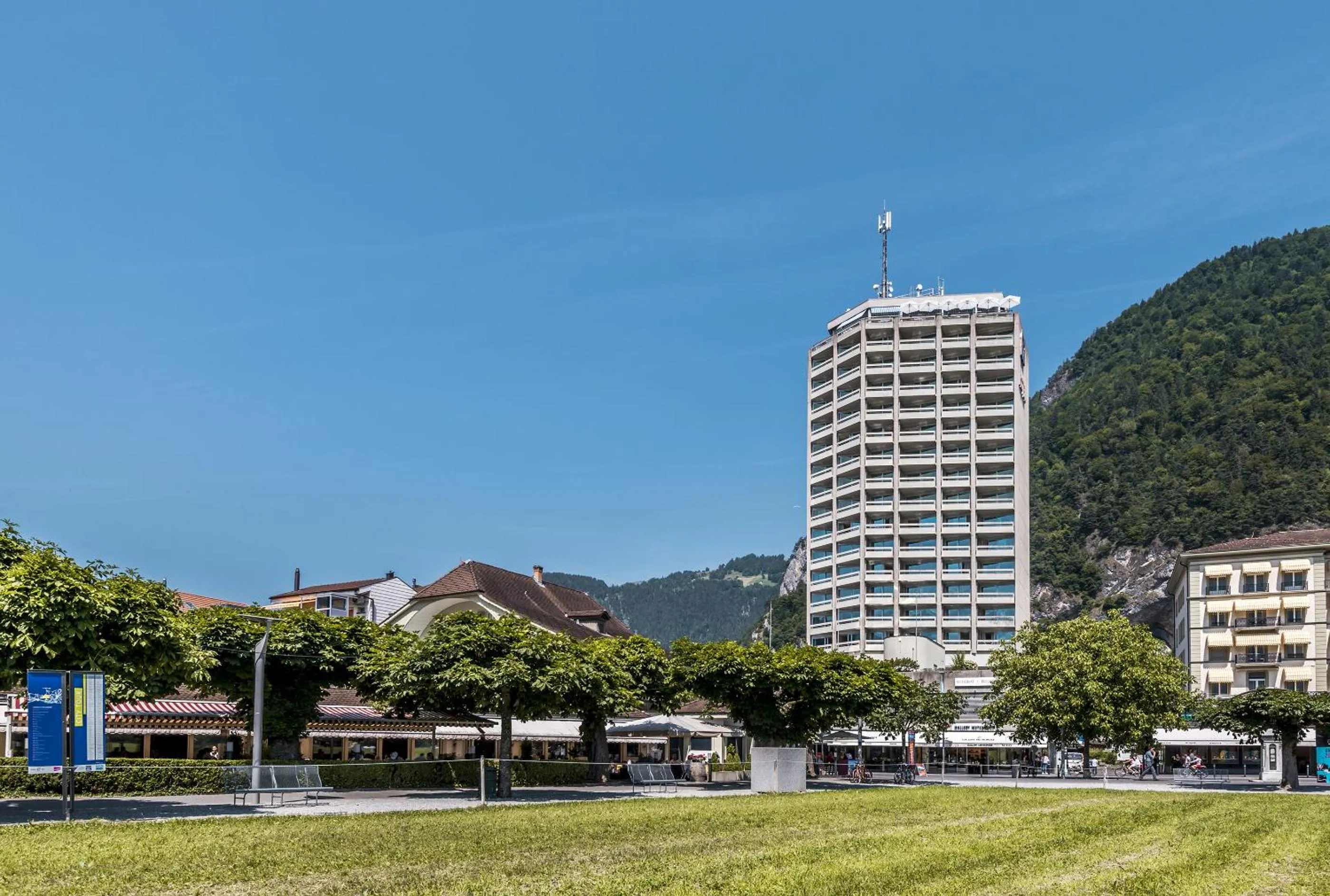 Property building in Hotel Metropole Interlaken