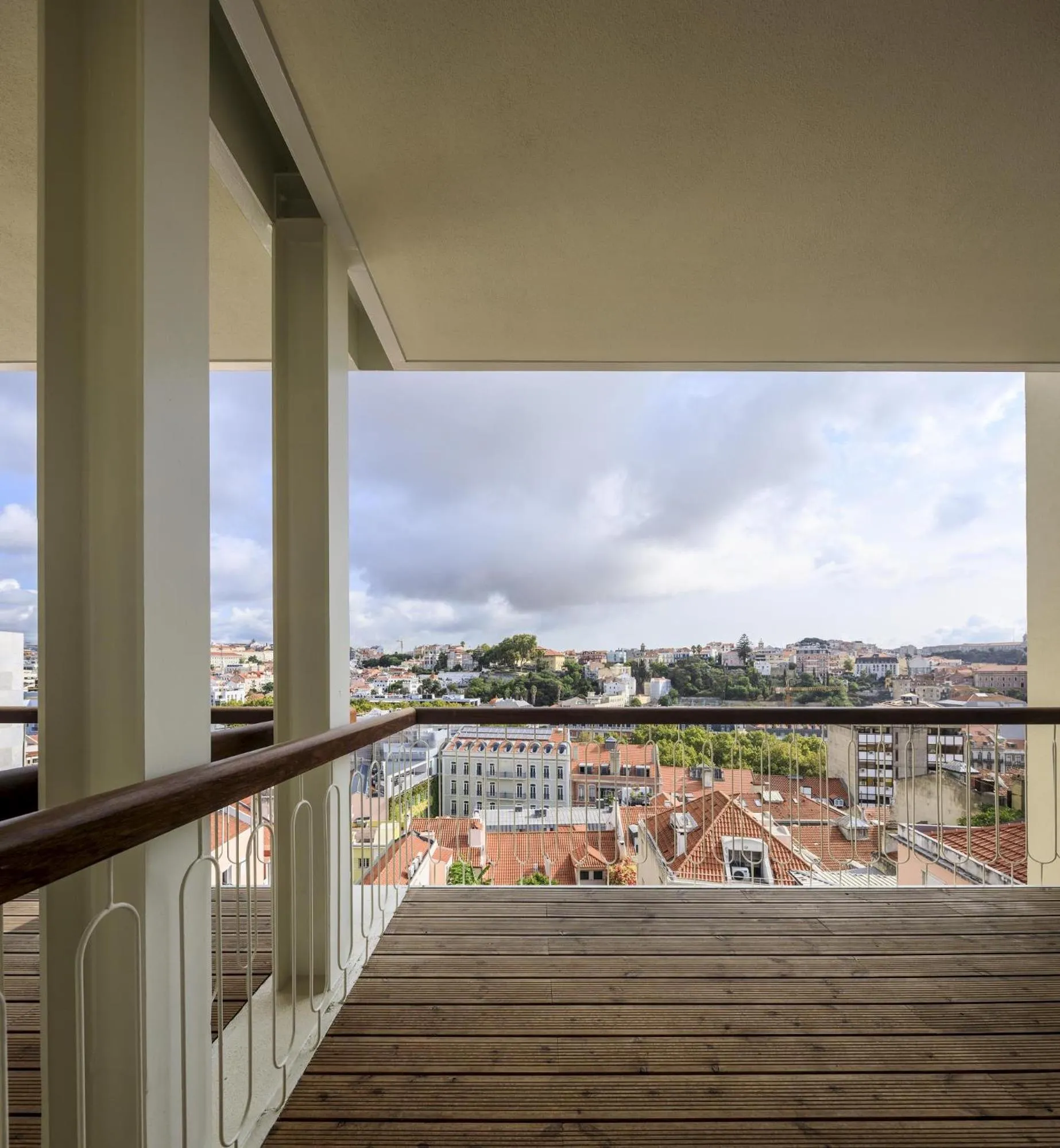 Balcony/Terrace in Lisbon Serviced Apartments - Principe Real
