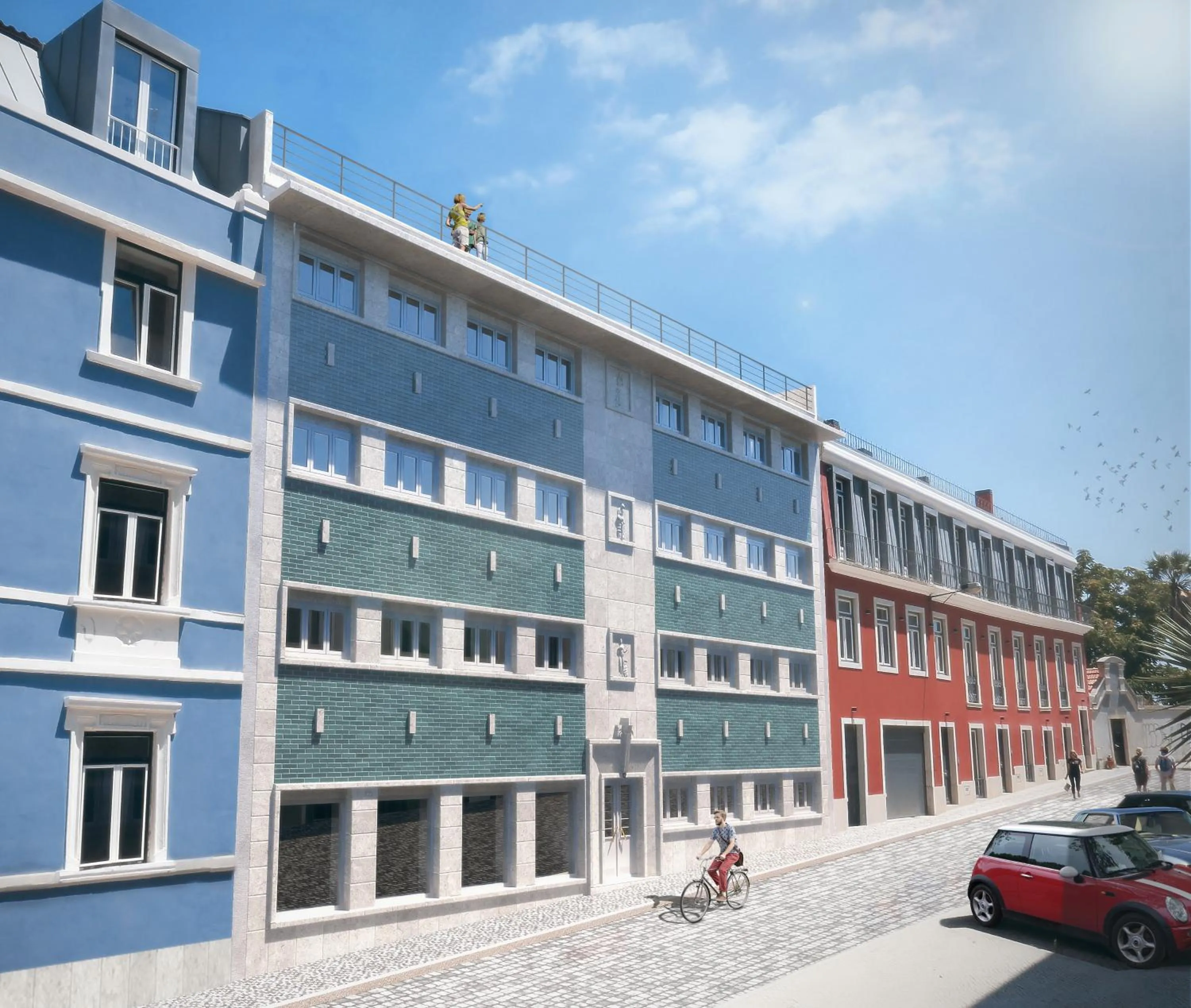 Facade/entrance in Lisbon Serviced Apartments - Principe Real