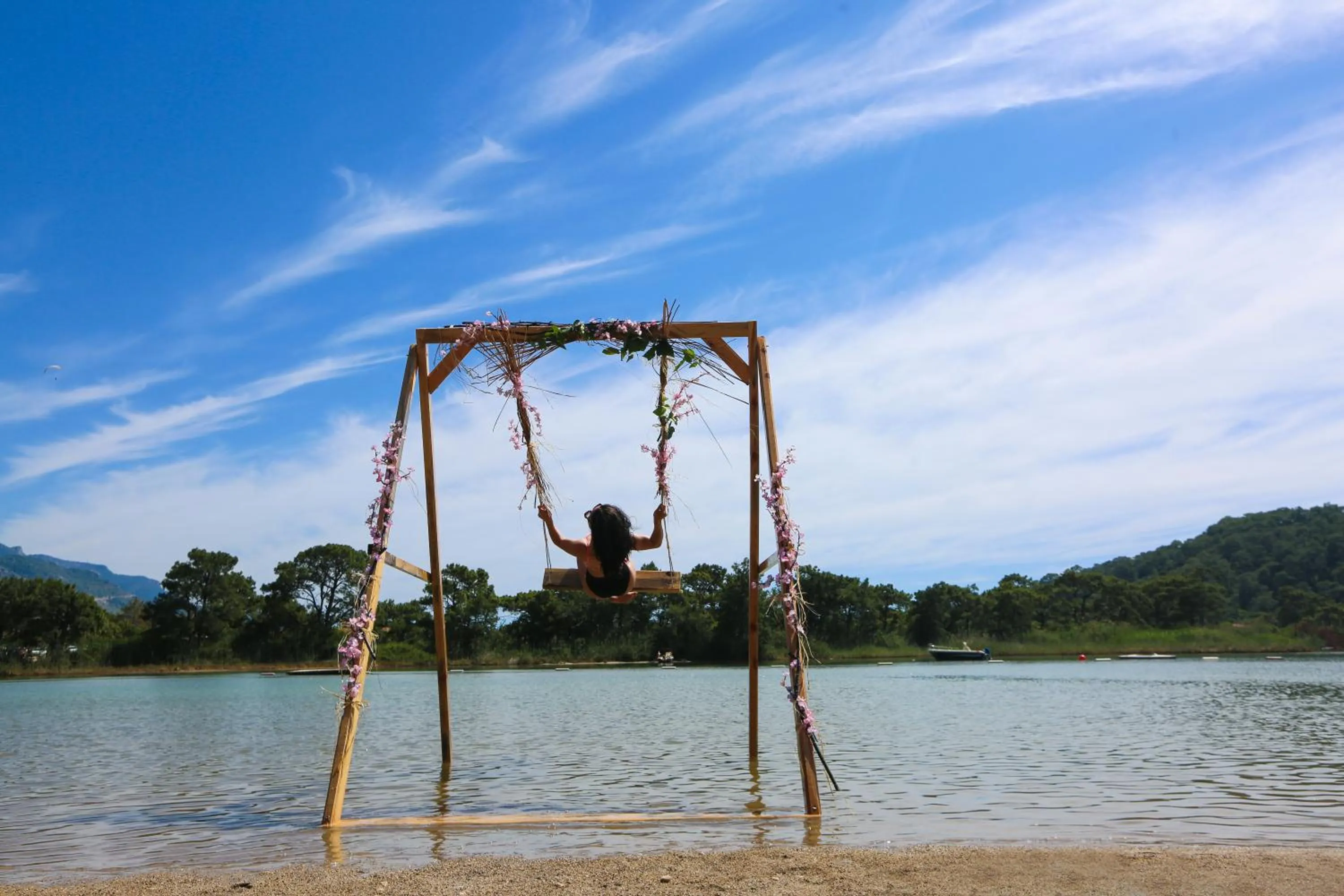 Natural landscape in Green Pine Bungalows & Beach Luxury Concept