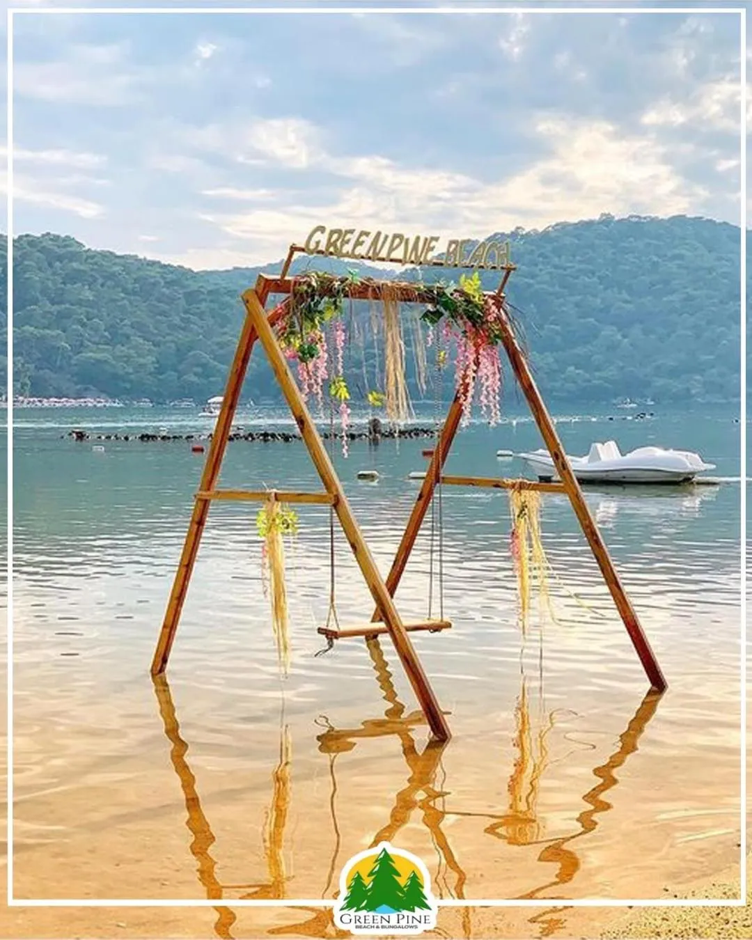 Decorative detail in Green Pine Bungalows & Beach Luxury Concept