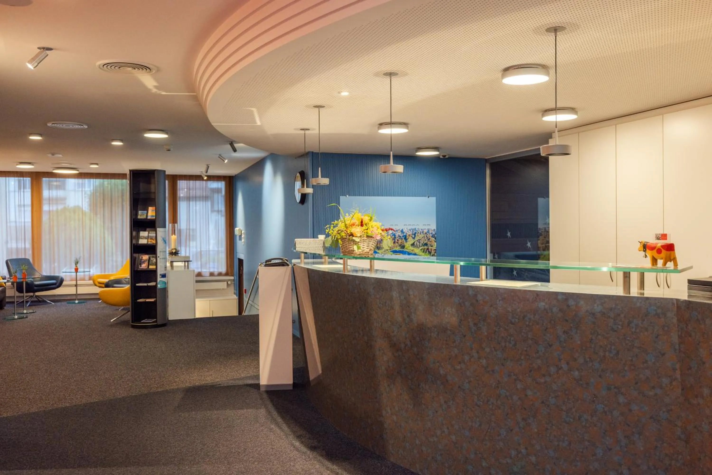 Lobby or reception in Stella Swiss Quality Hotel