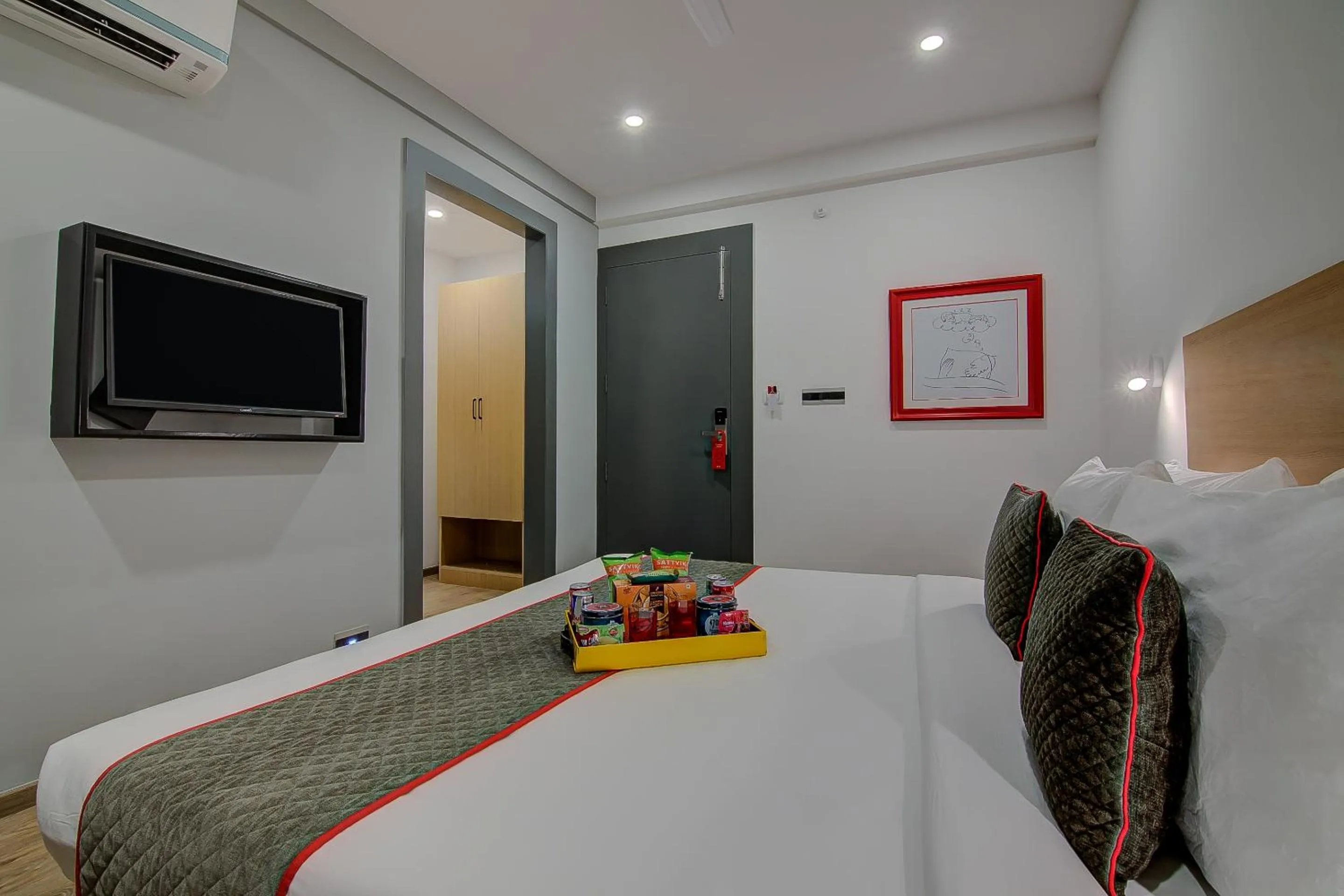 Bedroom, Bed in Super Townhouse Global Village Tech Park Near Kengeri Bus Terminal Metro Station